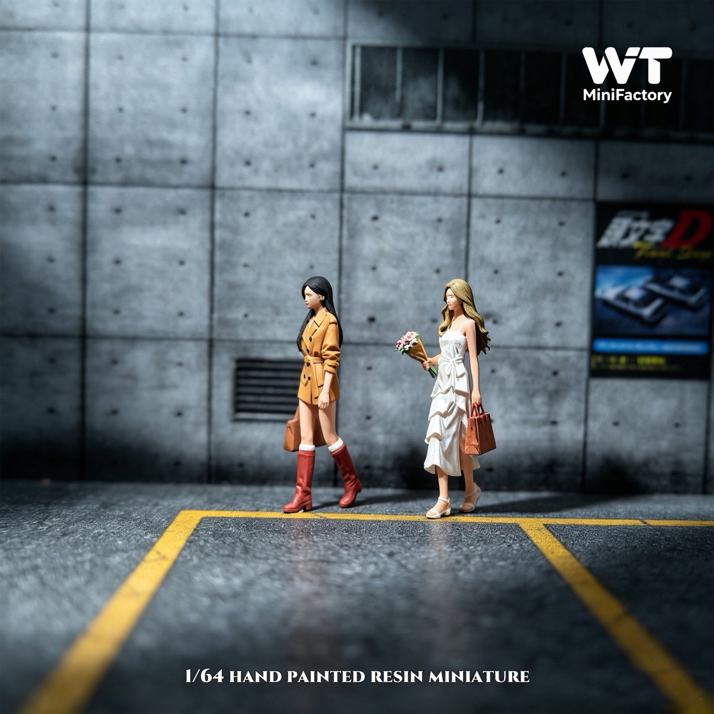 WT Minifactory 1/64 Scale Figurines Model Gao Mei Duo Duo Collection Miniature Hand-painted