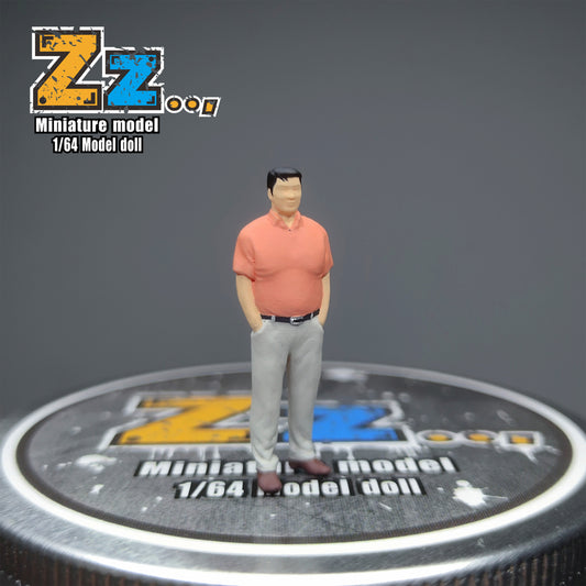 Zz Studio 1/64 Figure Model Anime Version - Eiji Kubo Collection Miniature Hand-painted