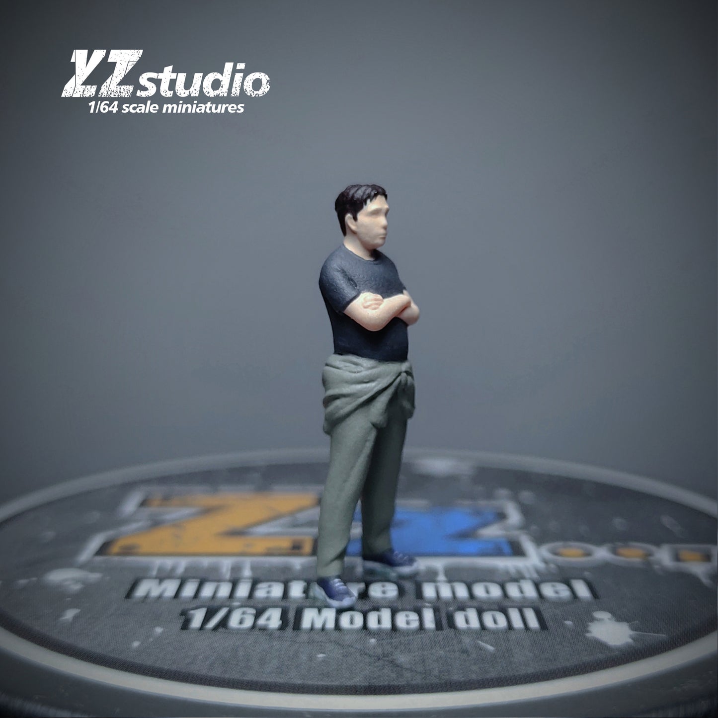 Zz Studio 1/64 Figure Model Mr MFG Xufang Collection Miniature Hand-painted