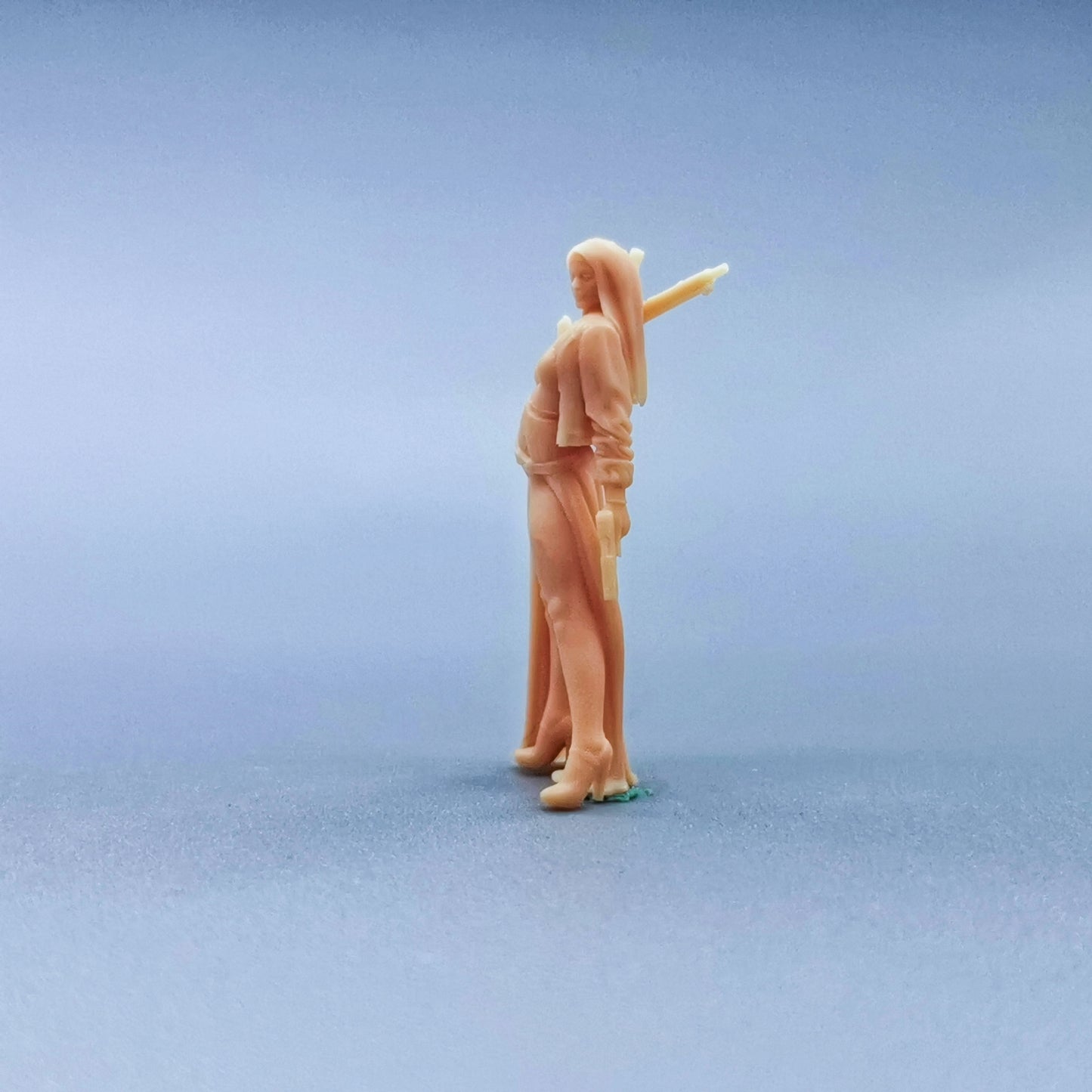 1/64 1/43 Figurines Scale Model Resin Killer Nun Kelly Uncolored Miniatures Diorama Hand-painted C005