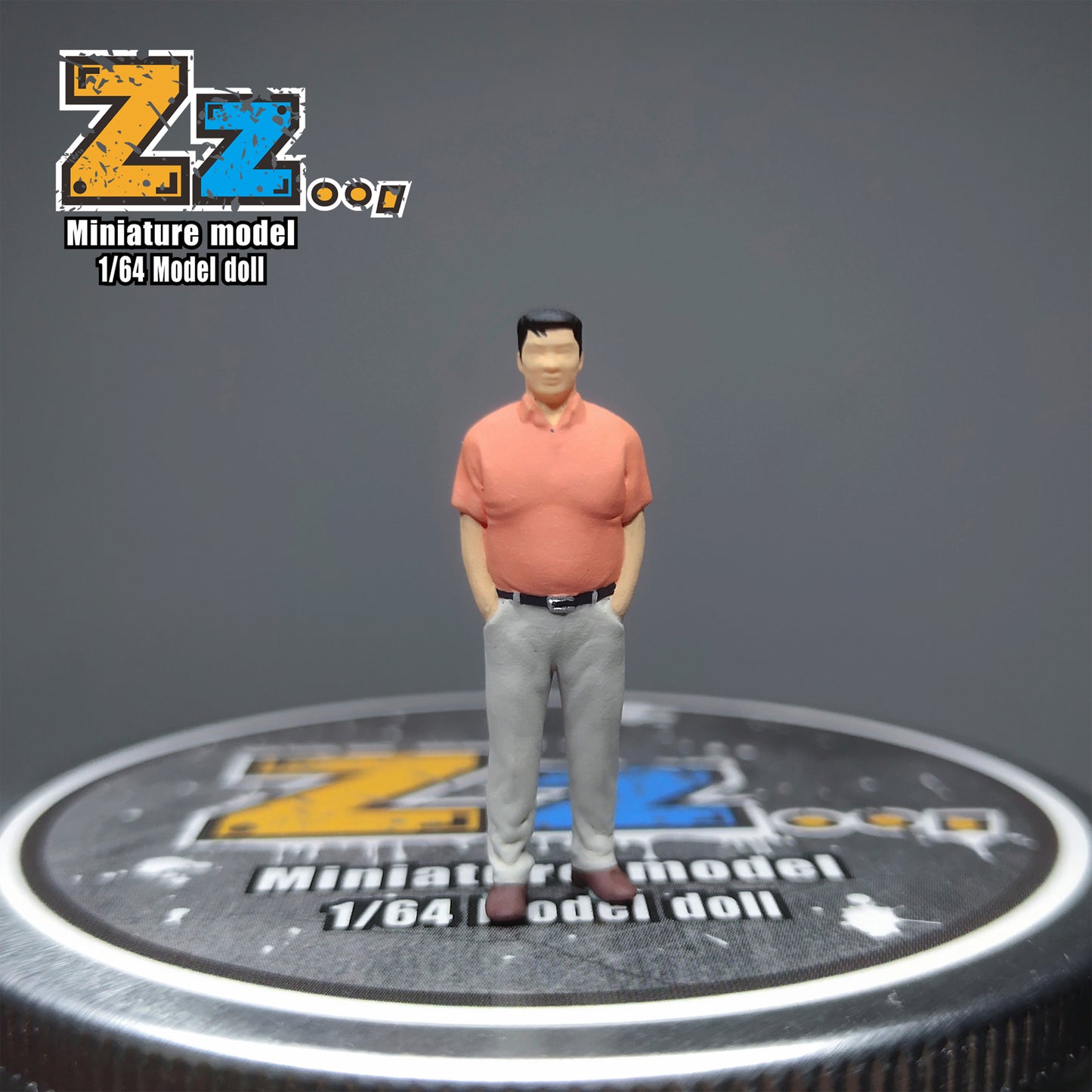Zz Studio 1/64 Figure Model Anime Version - Eiji Kubo Collection Miniature Hand-painted
