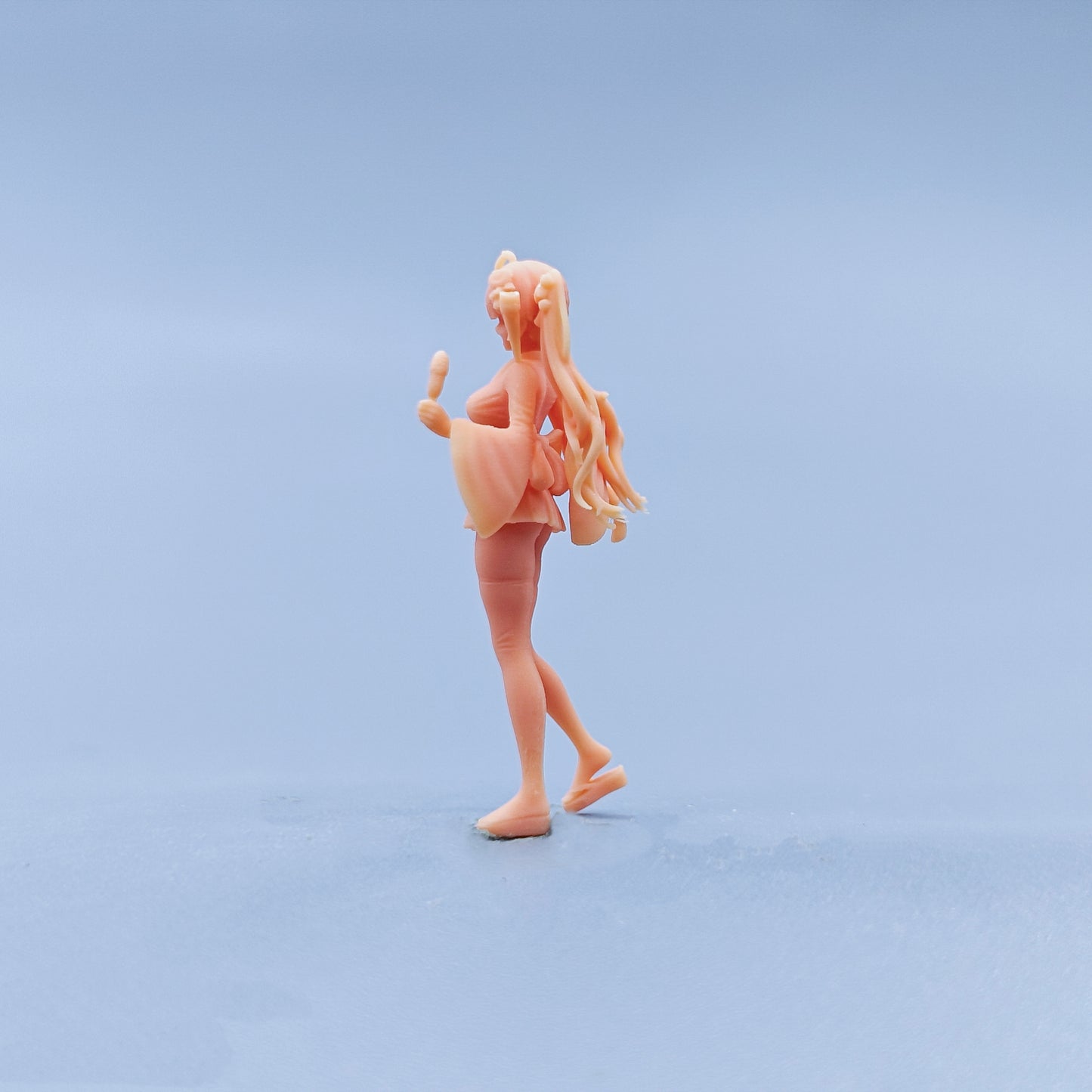 1/64 1/43 Figurines Scale Model Resin Kimono Honolulu Uncolored Miniatures Diorama Hand-painted D613