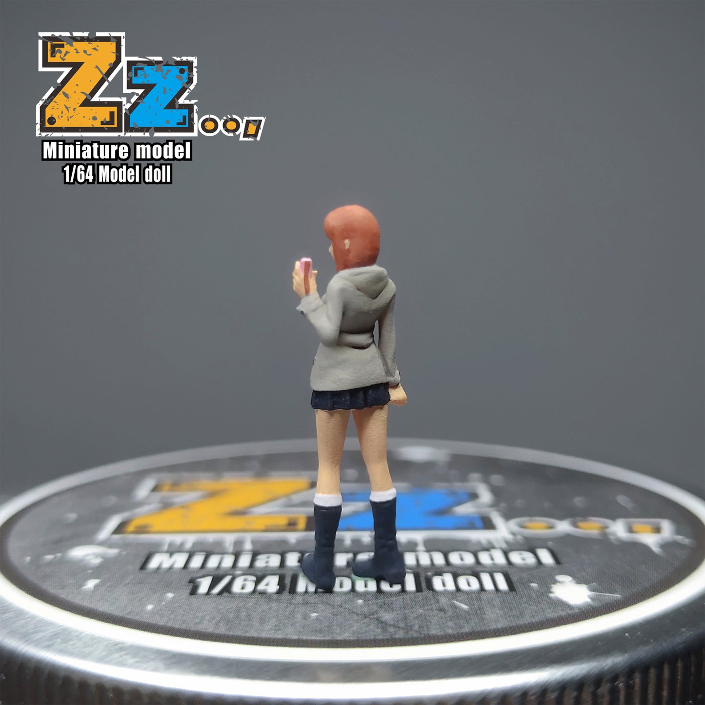 Zz Studio 1/64 Figure Model Mao Mu Xia Shu&Yu Mu Senior Collection Miniature Hand-painted