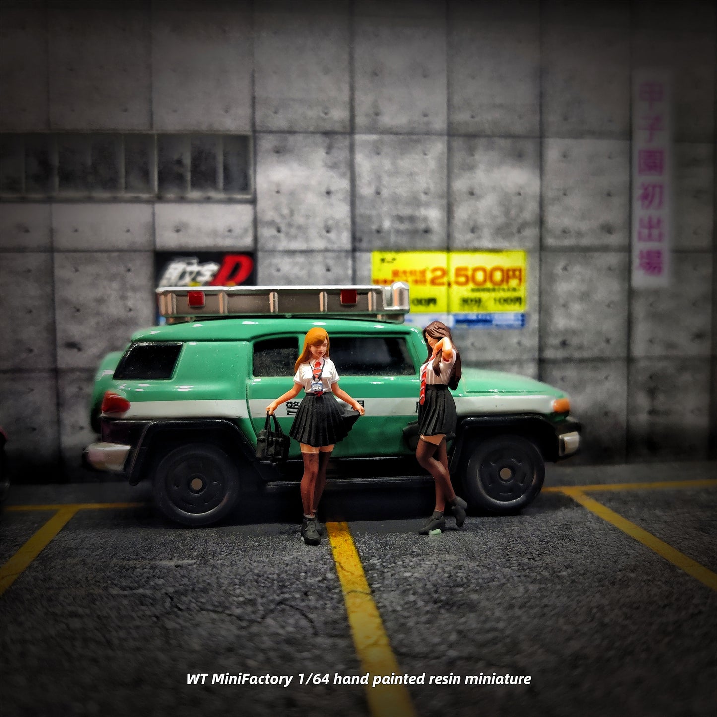 WT Minifactory 1/64 Scale Figurines Model Investigator Duo Collection Miniature Hand-painted