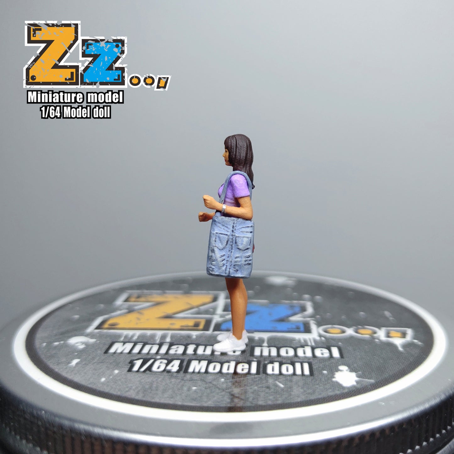 Zz Studio 1/64 Figure Model Movie Version - Natsuke Motegi Collection Miniature Hand-painted