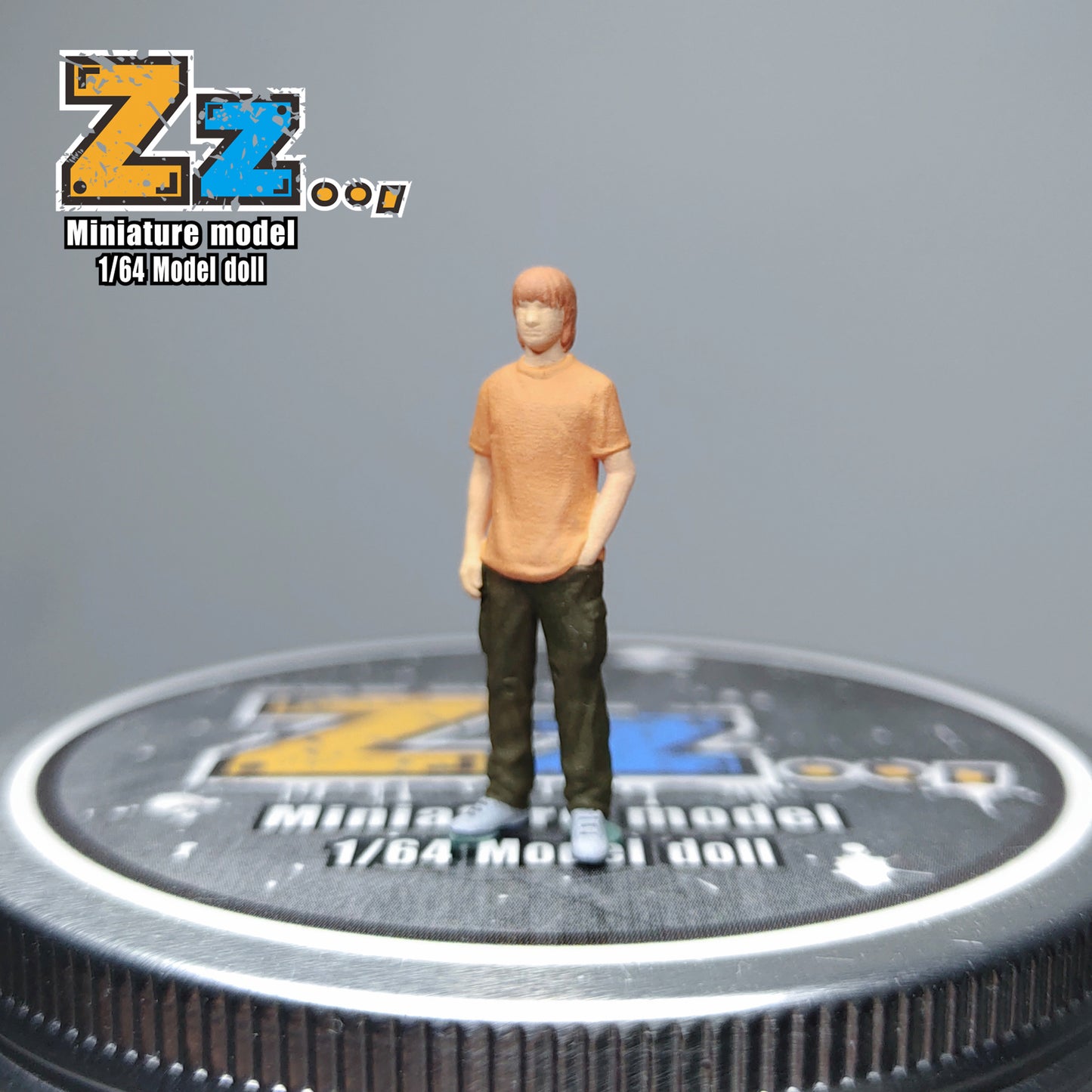 Zz Studio 1/64 Figure Model Mechanical Maintenance Support Team Xiantai Collection Miniature Hand-painted