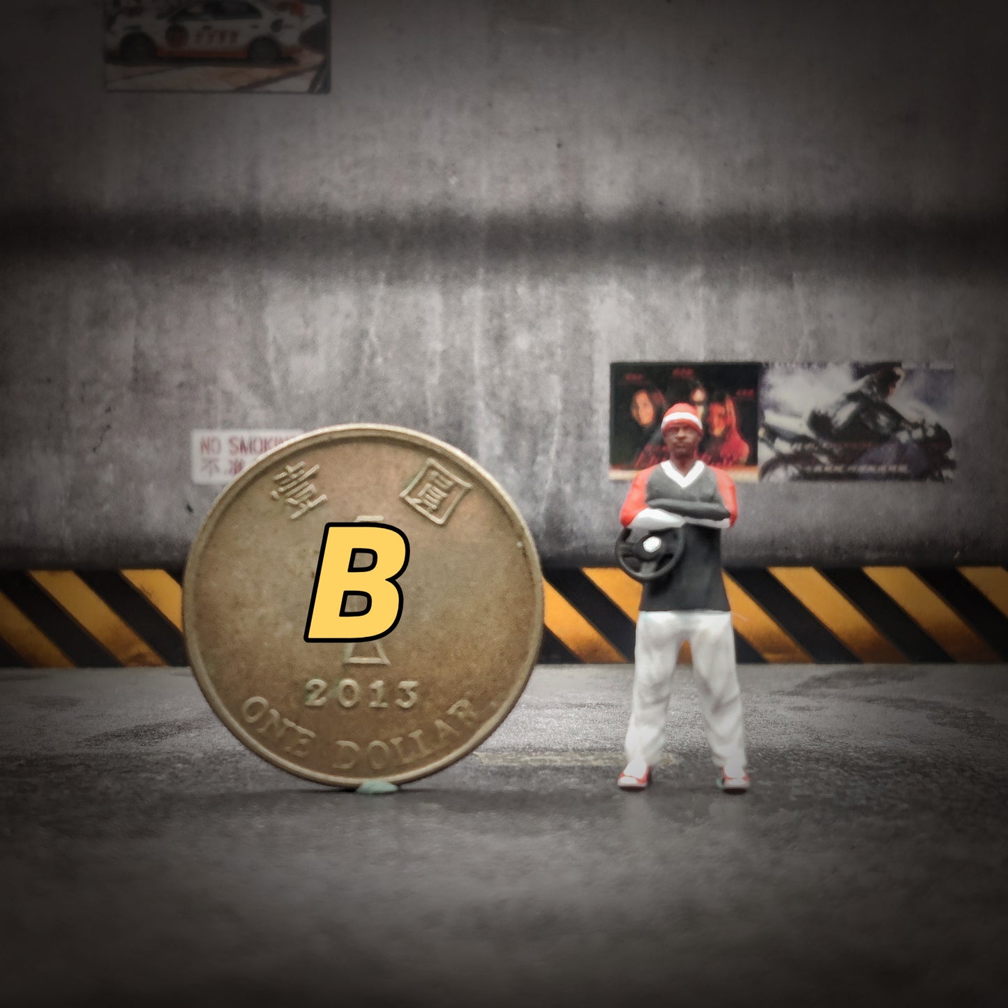 Lucky Studio 1/64 Scale Figurines Model Quick Character Reservation Collection Miniature Hand-painted