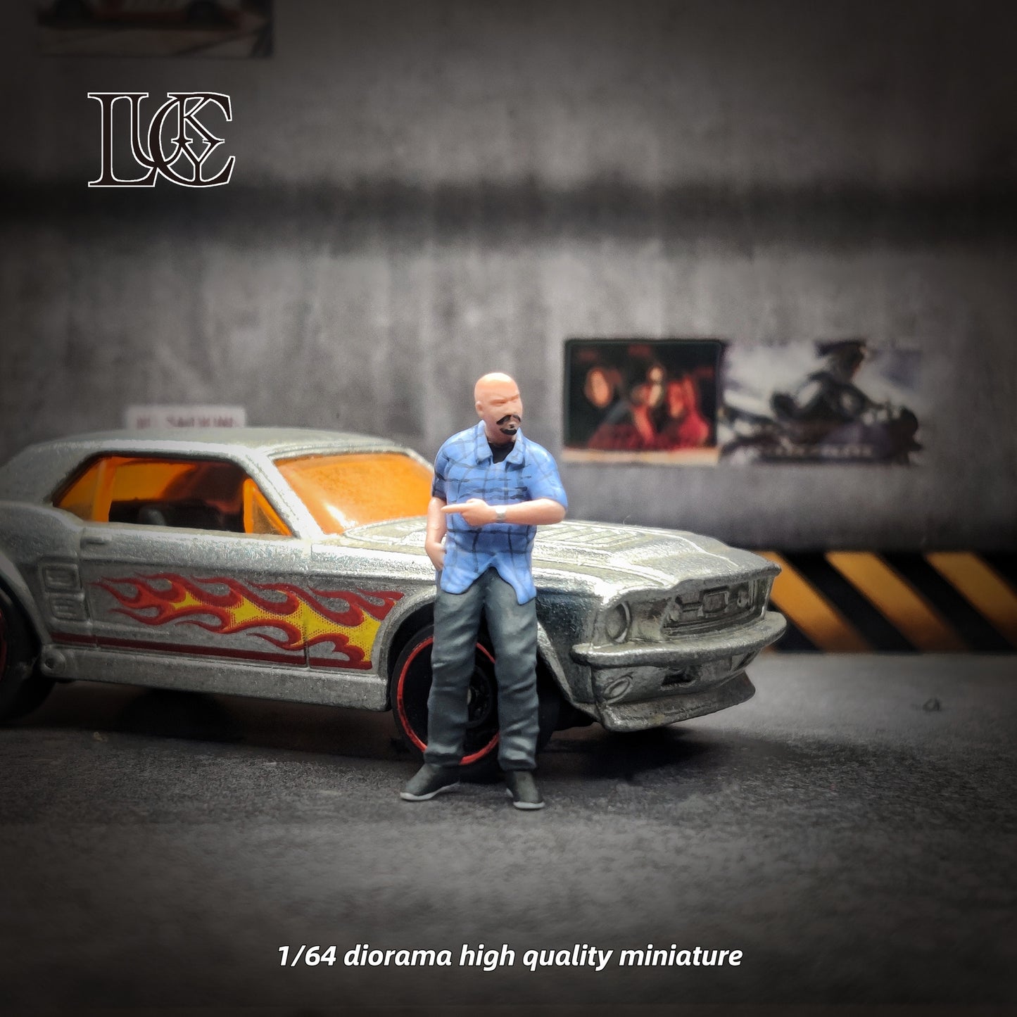 Lucky Studio 1/64 Scale Figurines Model Quick Character Reservation Collection Miniature Hand-painted