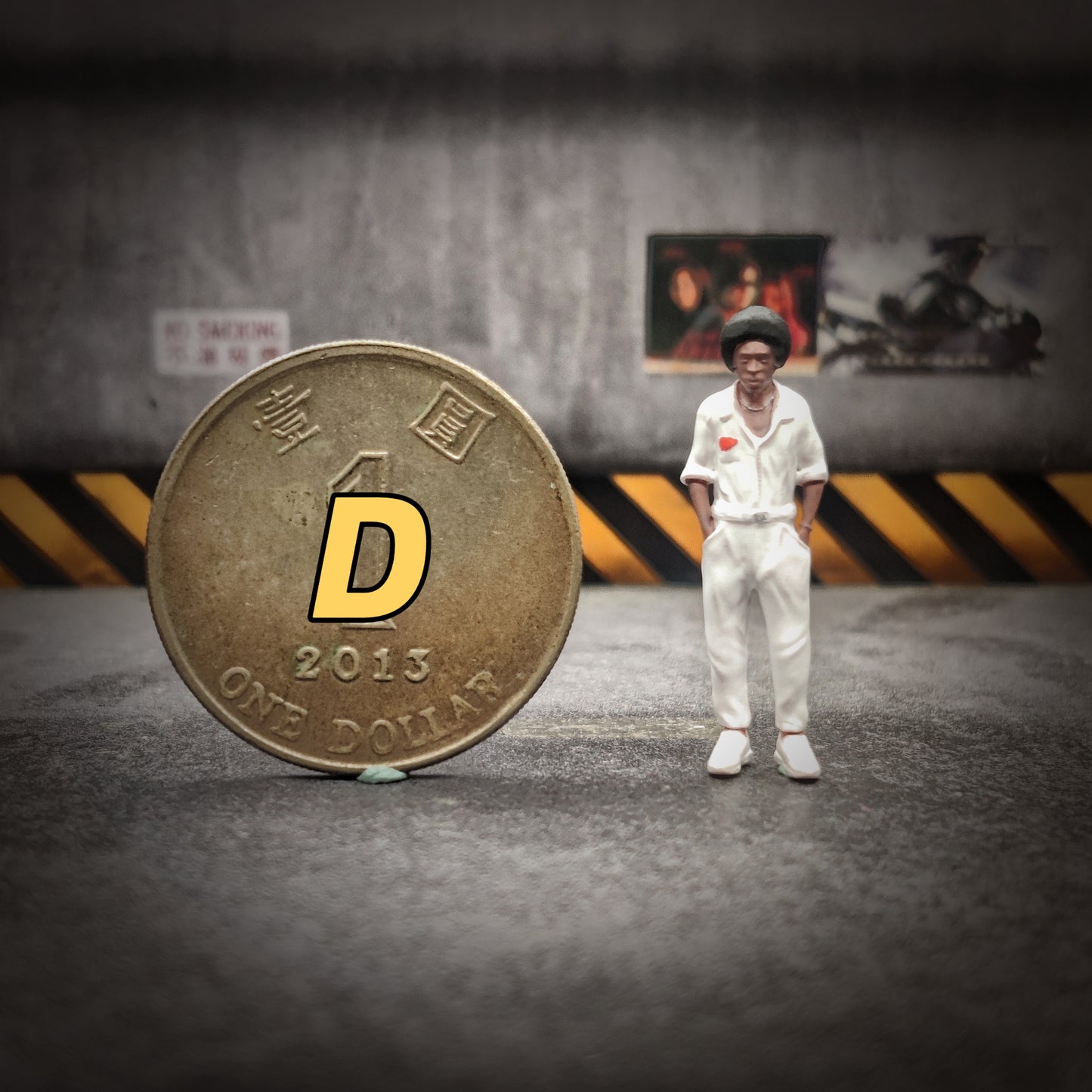 Lucky Studio 1/64 Scale Figurines Model Quick Character Reservation Collection Miniature Hand-painted