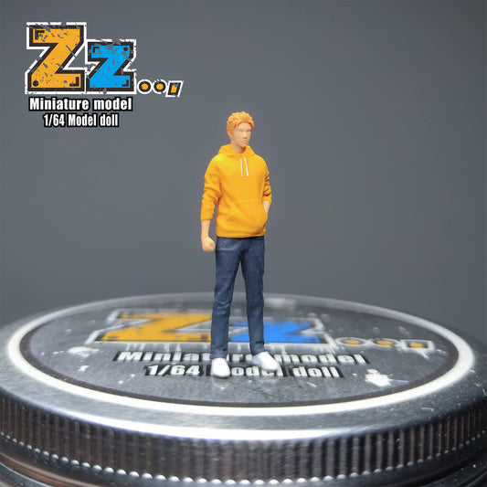 Zz Studio 1/64 Figure Model Anime Version - Qijie Collection Miniature Hand-painted