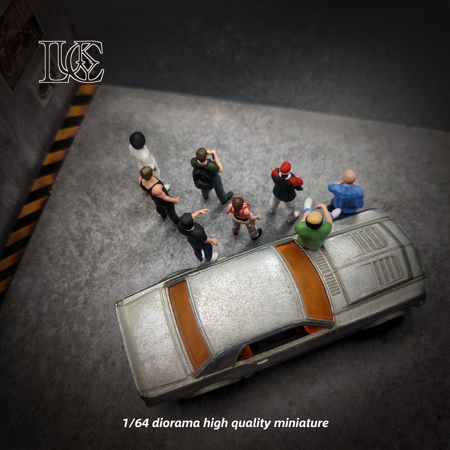 Lucky Studio 1/64 Scale Figurines Model Quick Character Reservation Collection Miniature Hand-painted