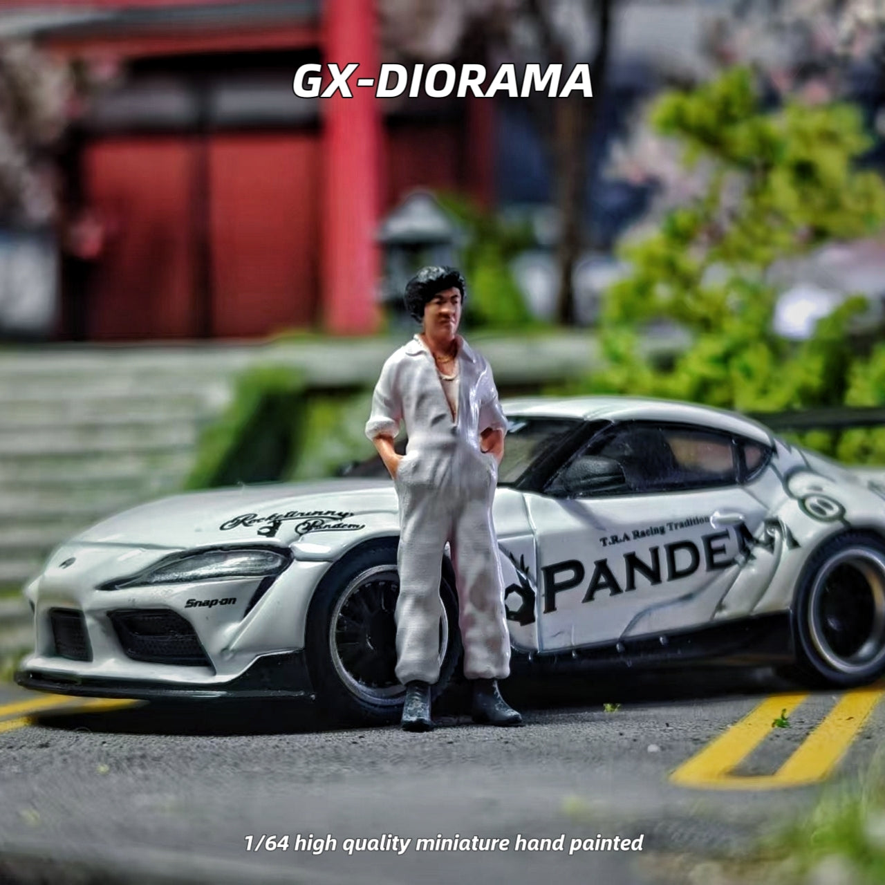 GX-DIORAMA 1/64 Figure Model Two Person Team in Charge CollectionMiniature Hand-painted