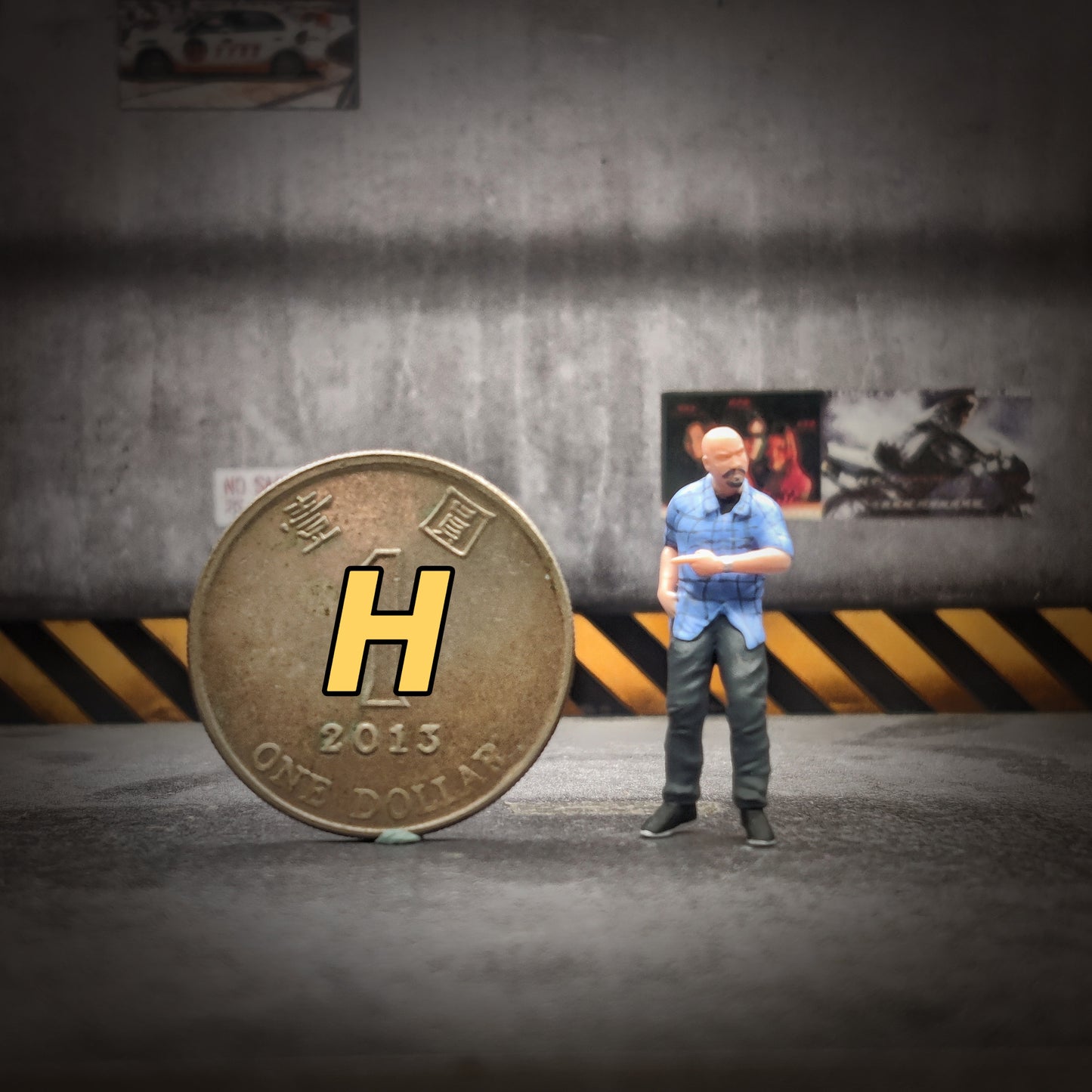 Lucky Studio 1/64 Scale Figurines Model Quick Character Reservation Collection Miniature Hand-painted