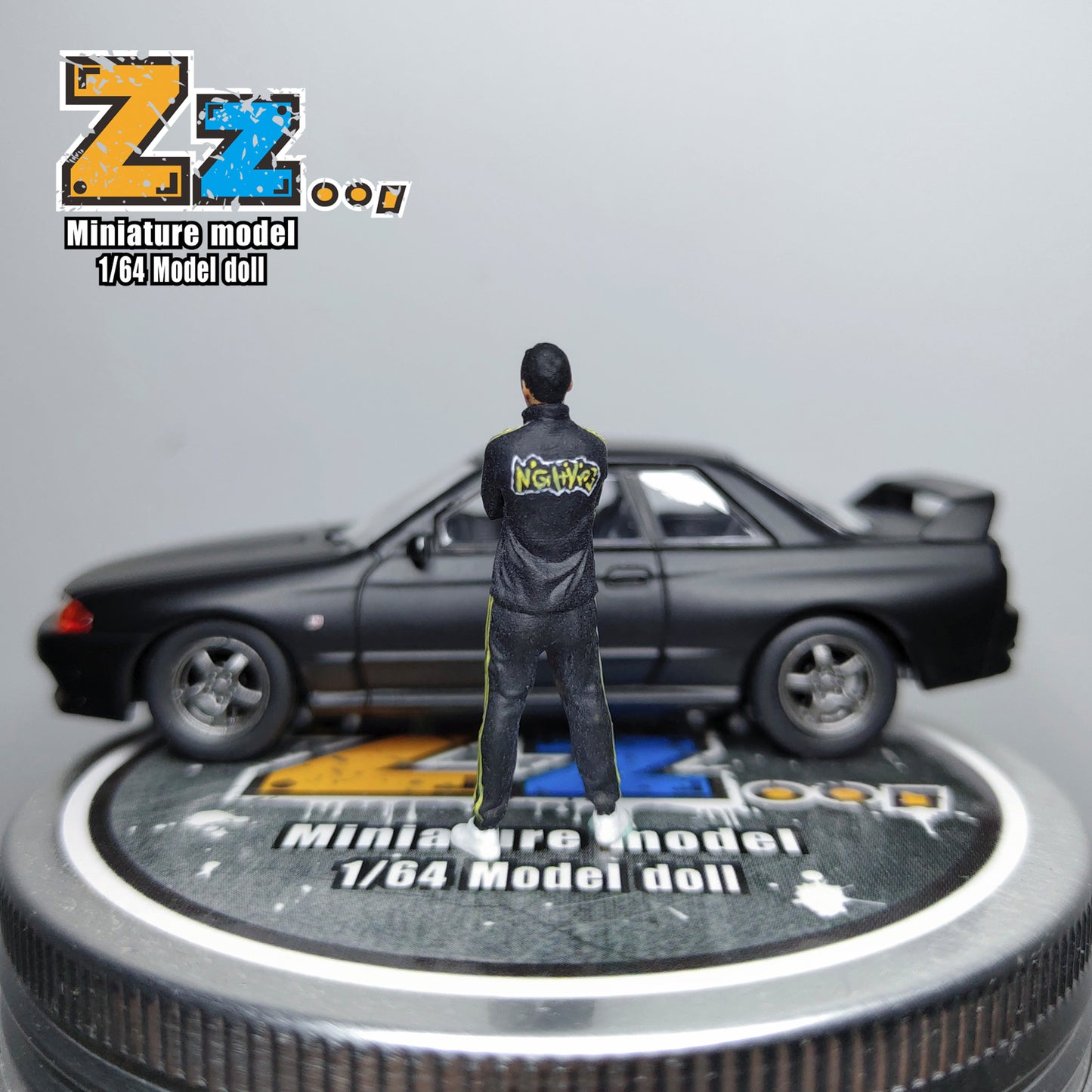 Zz Studio 1/64 Figure Model Movie Version - R32 Racer Collection Miniature Hand-painted
