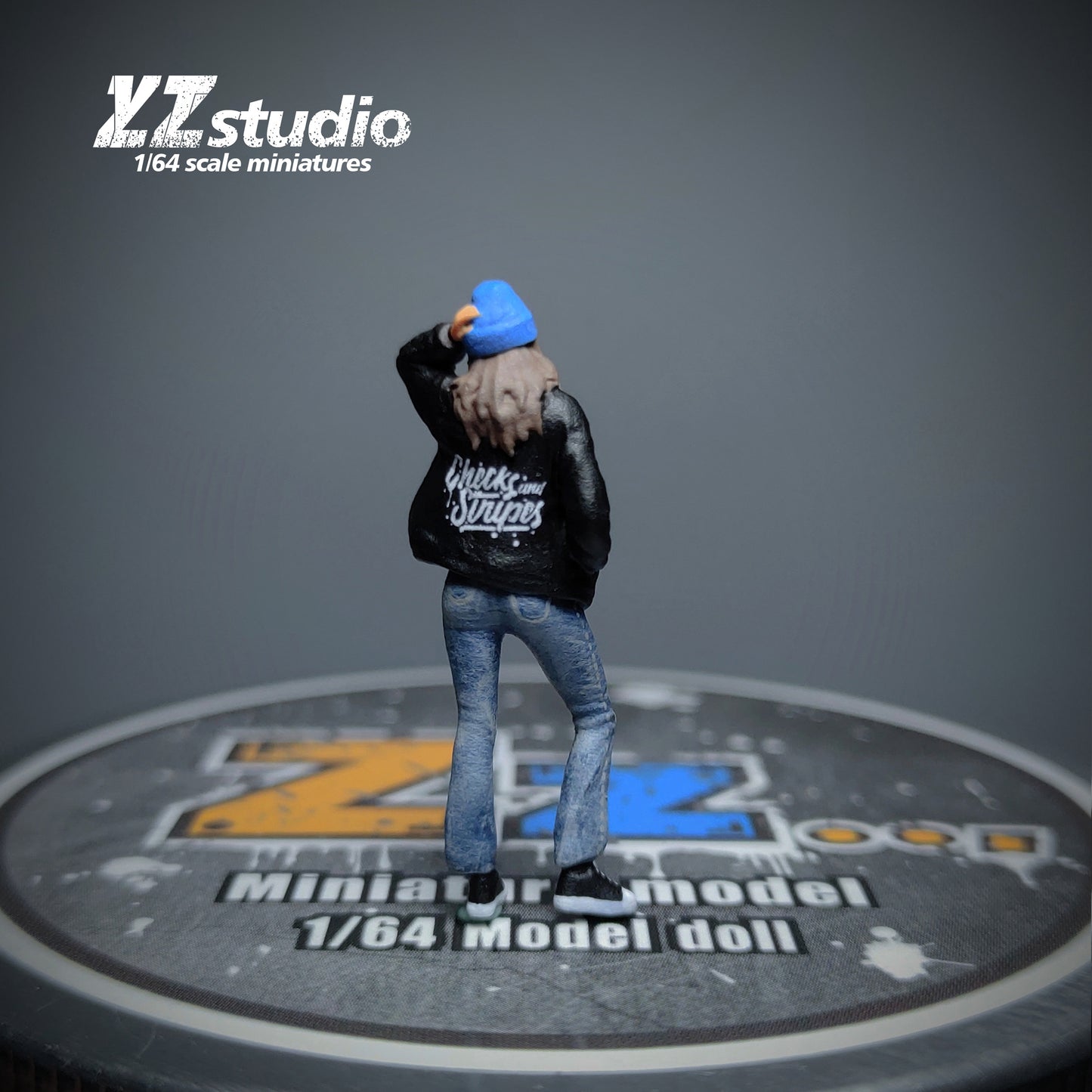 Zz Studio 1/64 Figure Model Kusa Sister Collection Miniature Hand-painted