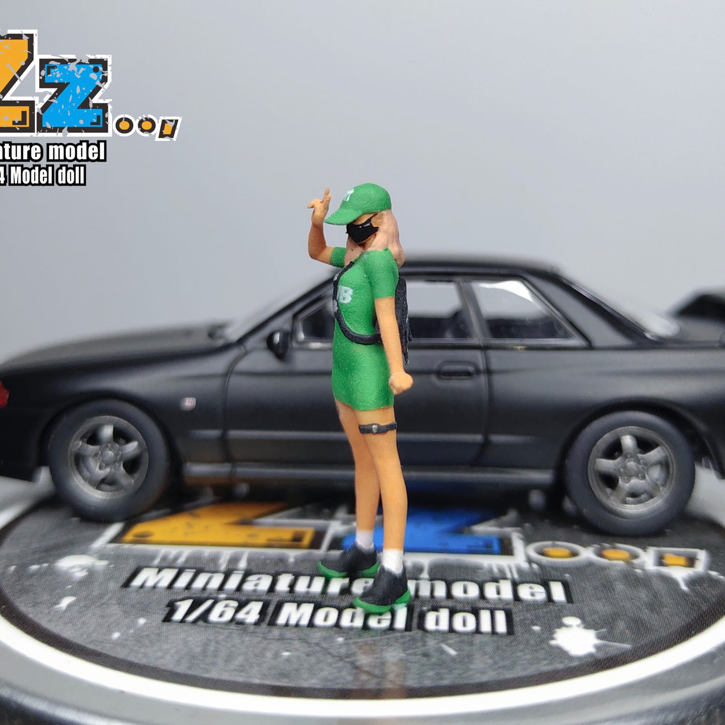 Zz Studio 1/64 Figure Model Soul Scissorhands Collection Miniature Hand-painted