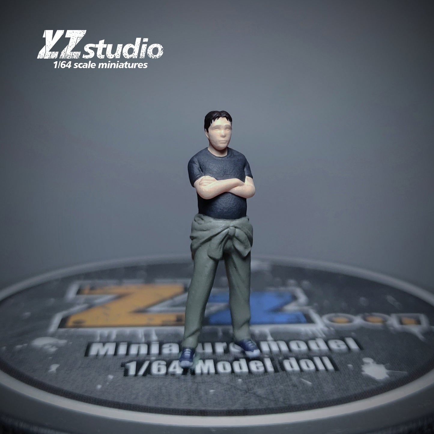Zz Studio 1/64 Figure Model Mr MFG Xufang Collection Miniature Hand-painted