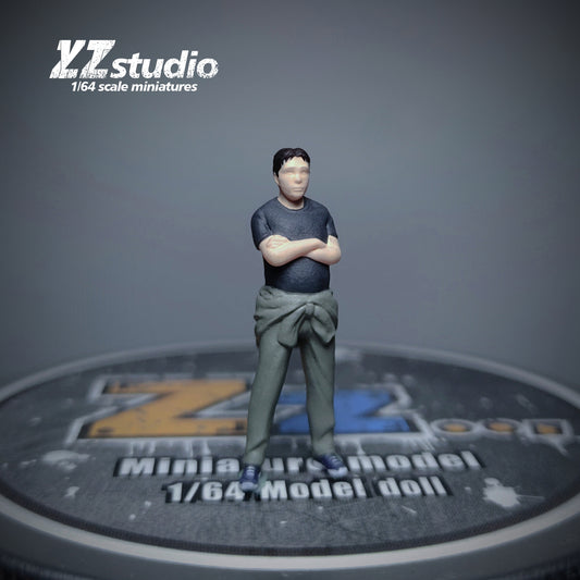 Zz Studio 1/64 Figure Model Mr MFG Xufang Collection Miniature Hand-painted