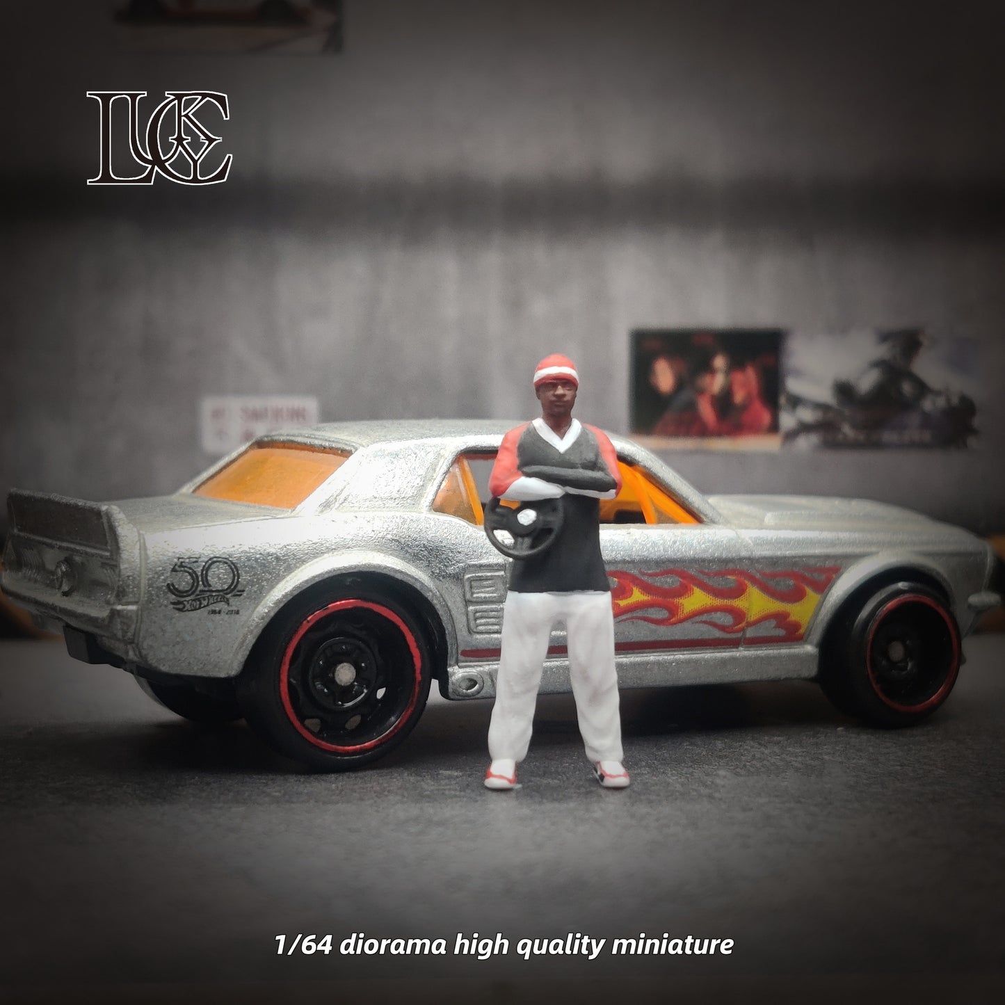 Lucky Studio 1/64 Scale Figurines Model Quick Character Reservation Collection Miniature Hand-painted