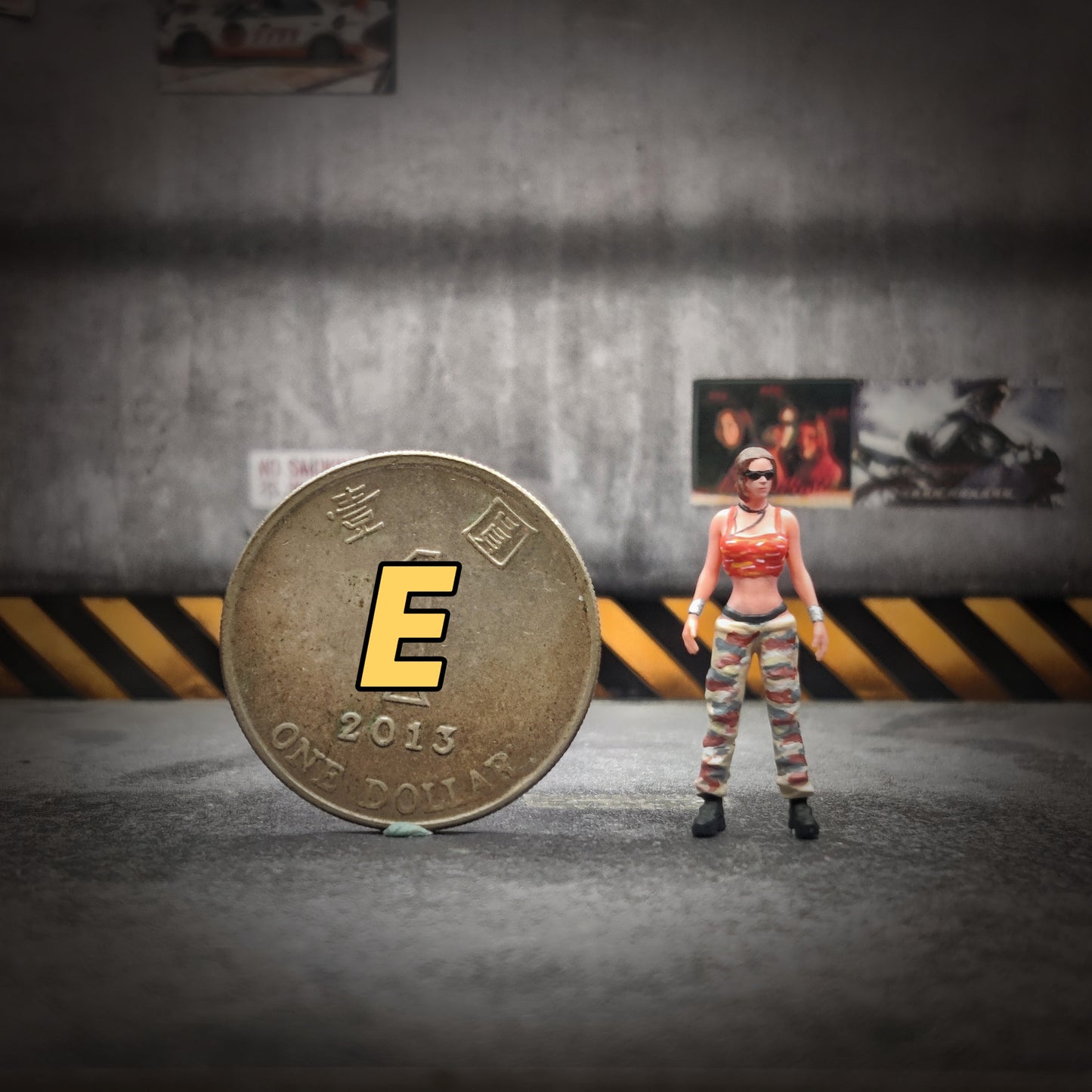 Lucky Studio 1/64 Scale Figurines Model Quick Character Reservation Collection Miniature Hand-painted