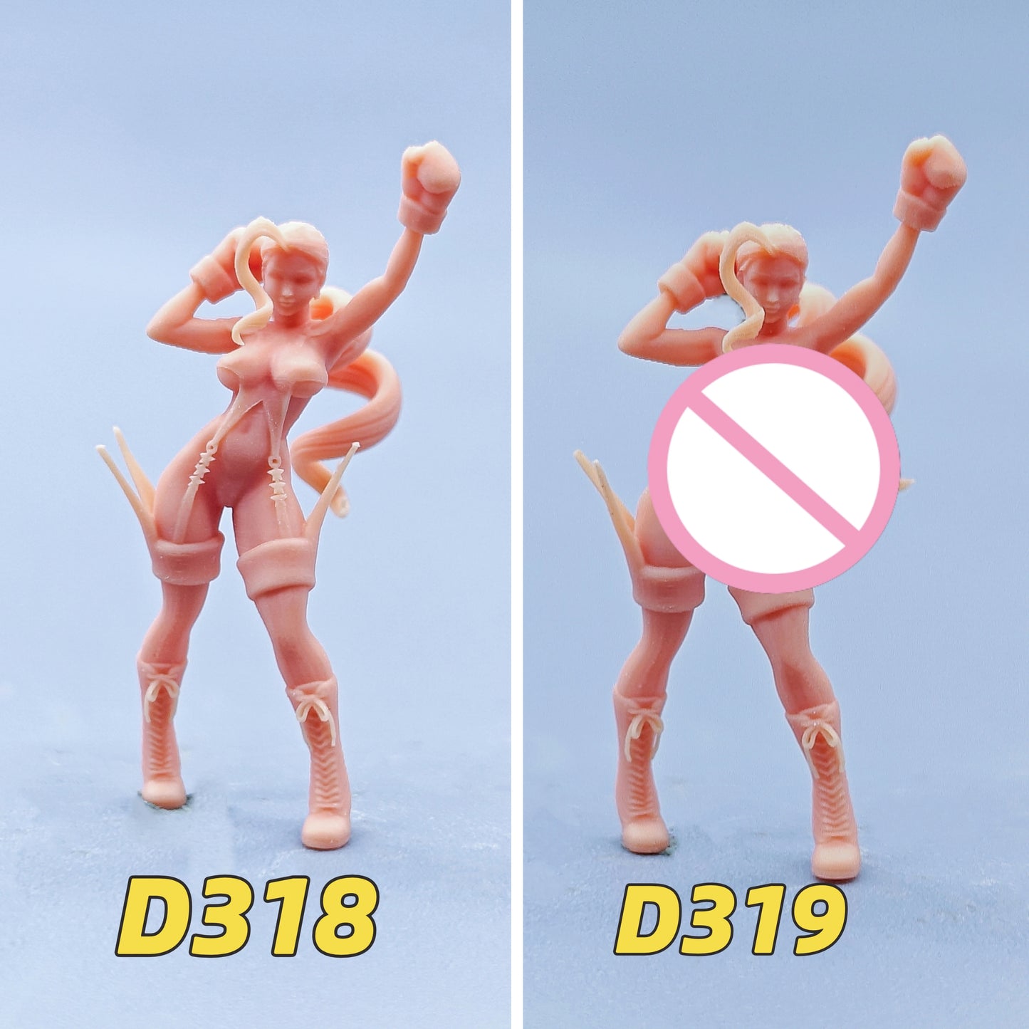1/64 1/43 Figurines Scale Model Resin Tiffany Rhodes Uncolored Miniatures Diorama Hand-painted D318 D319