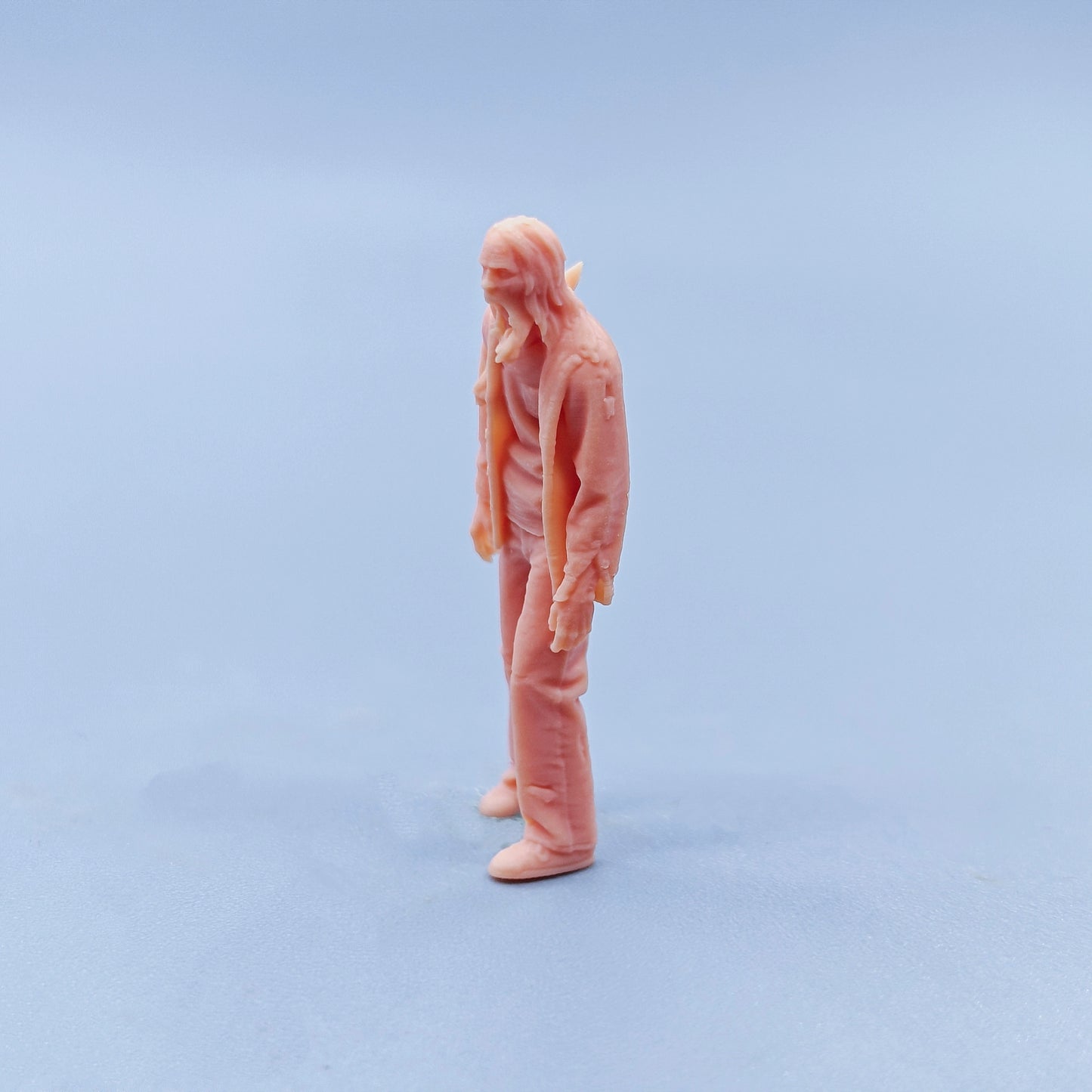 1/64 1/43 Figurines Scale Model Resin Zombie Uncolored Miniatures Diorama Hand-painted D415
