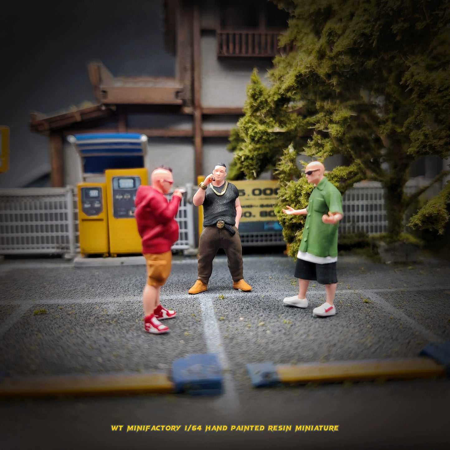 WT Minifactory 1/64 Scale Figurines Model Underground Brother Collection Miniature Hand-painted