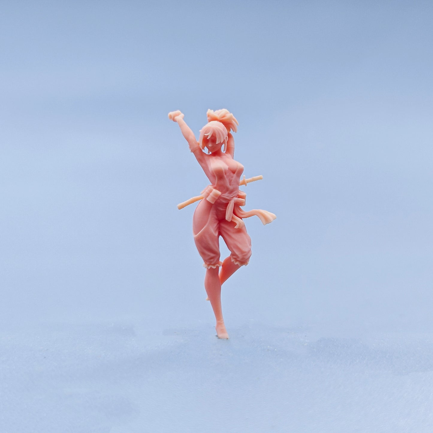 1/64 1/43 Figurines Scale Model Resin Hell's Paradise Yuzuriha Uncolored Miniatures Diorama Hand-painted D715 D717