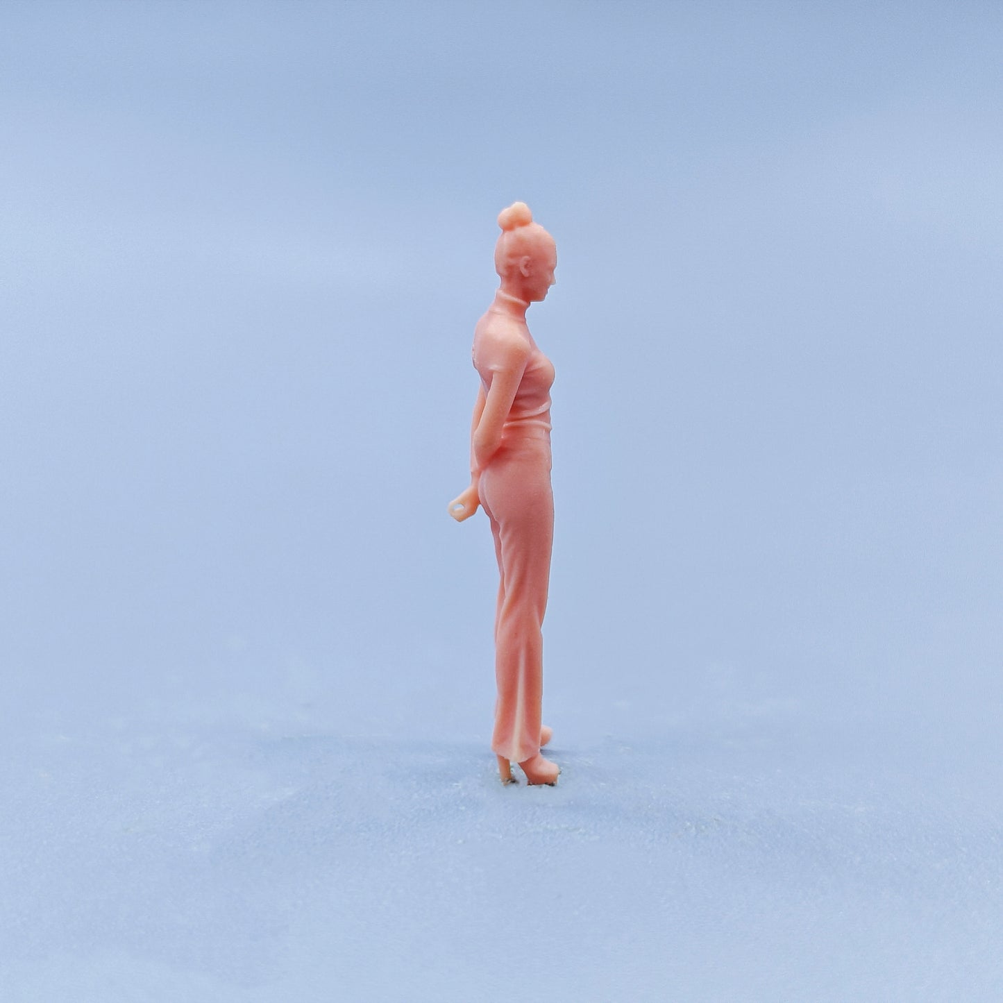 1/64 1/43 Figurines Scale Model Resin Back Hand Maruko Head Beauty Uncolored Miniatures Diorama Hand-painted D311