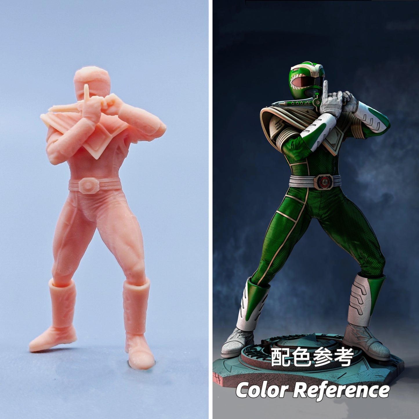 1/64 1/43 Figurines Scale Model Resin Extraordinary Team Green Warrior Uncolored Miniatures Diorama Hand-painted D532