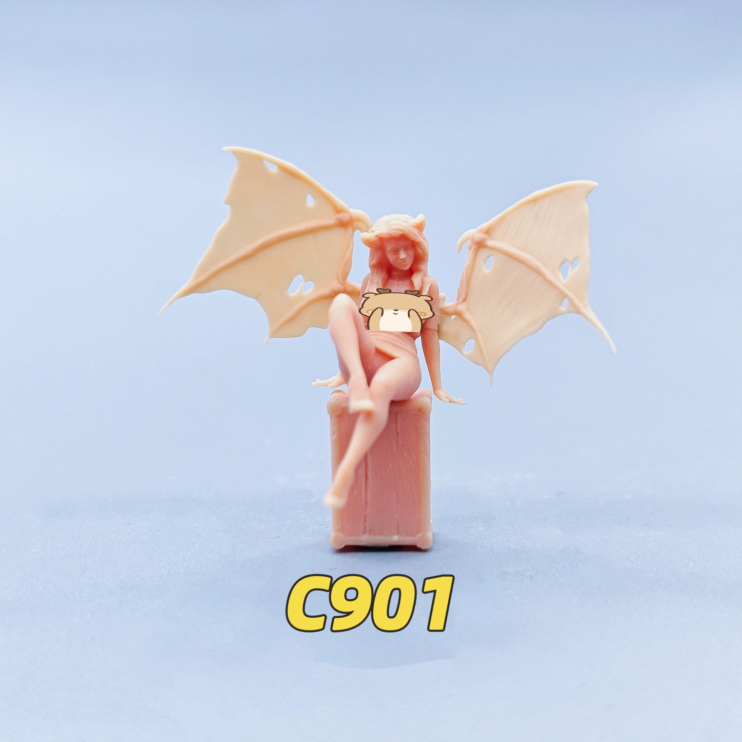 1/64 1/43 Figurines Scale Model Resin Devil Girl Uncolored Miniatures Diorama Hand-painted C901 C904