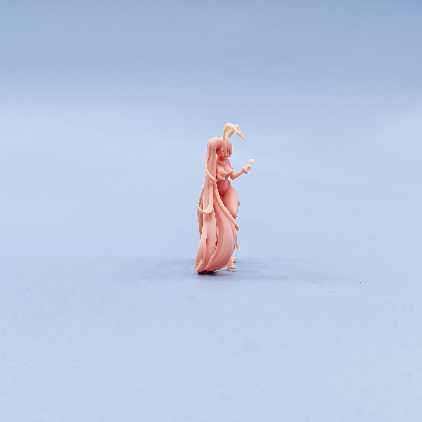 1/64 1/43 Figurines Scale Model Resin Rabbit Ear Hatsune Miku Uncolored Miniatures Diorama Hand-painted C429