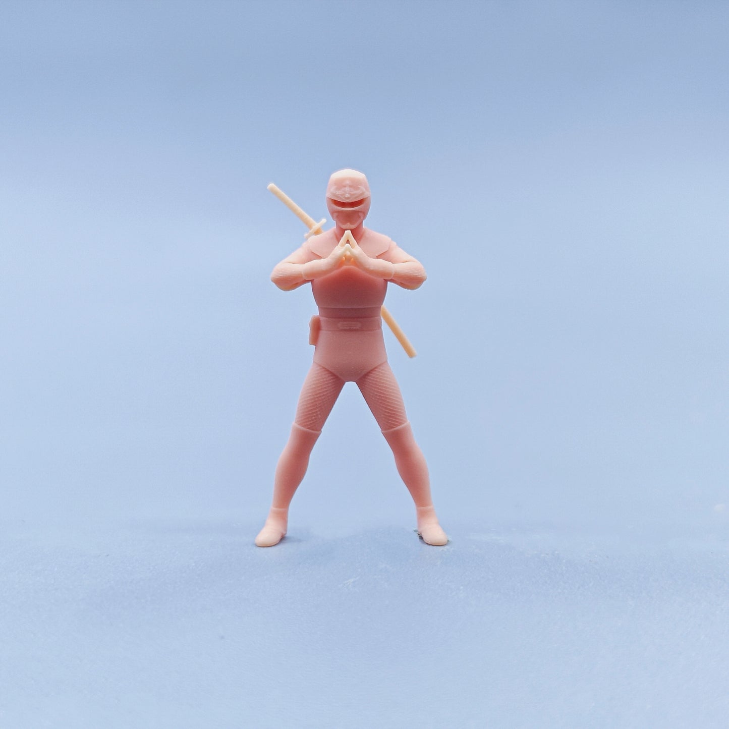 1/64 1/43 Figurines Scale Model Resin Sword Carrying Ninja Uncolored Miniatures Diorama Hand-painted D601
