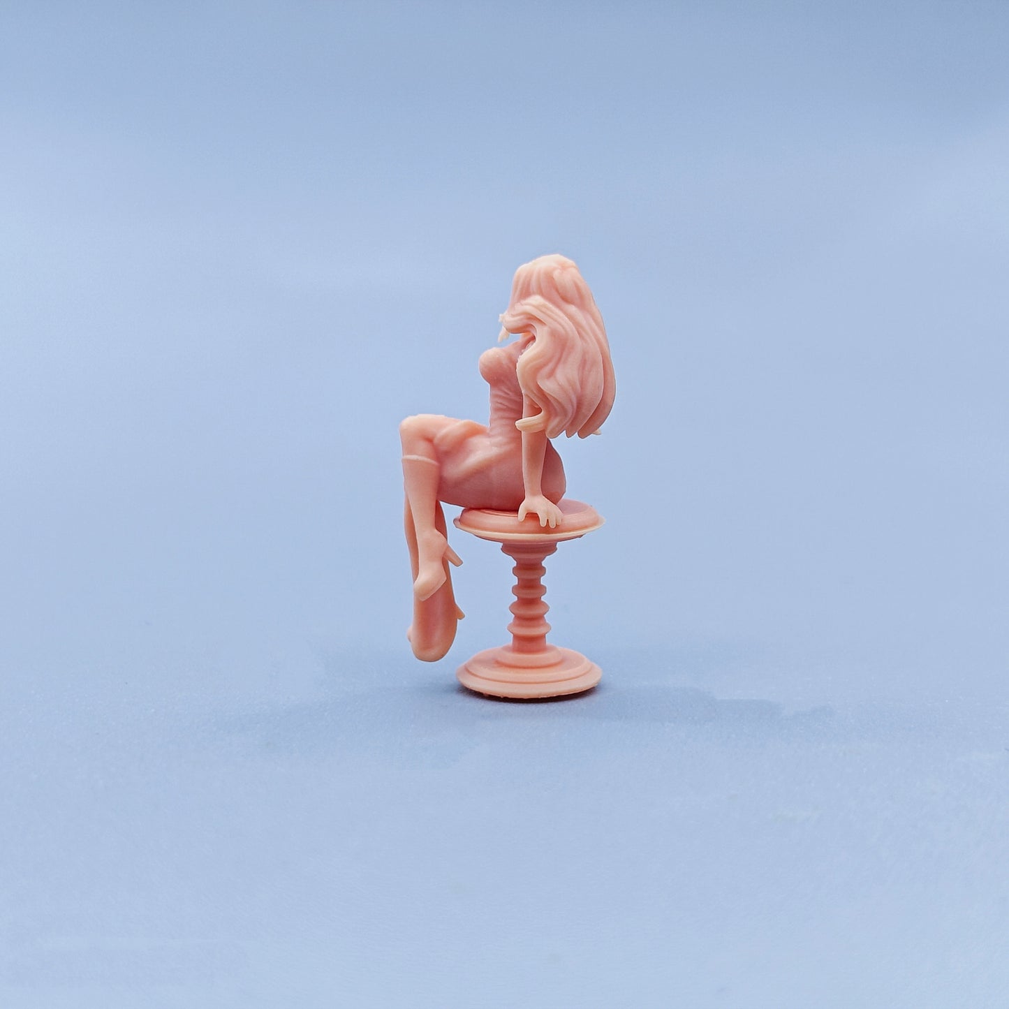 1/64 1/43 Figurines Scale Model Resin Sitting Beauty Uncolored Miniatures Diorama Hand-painted C704
