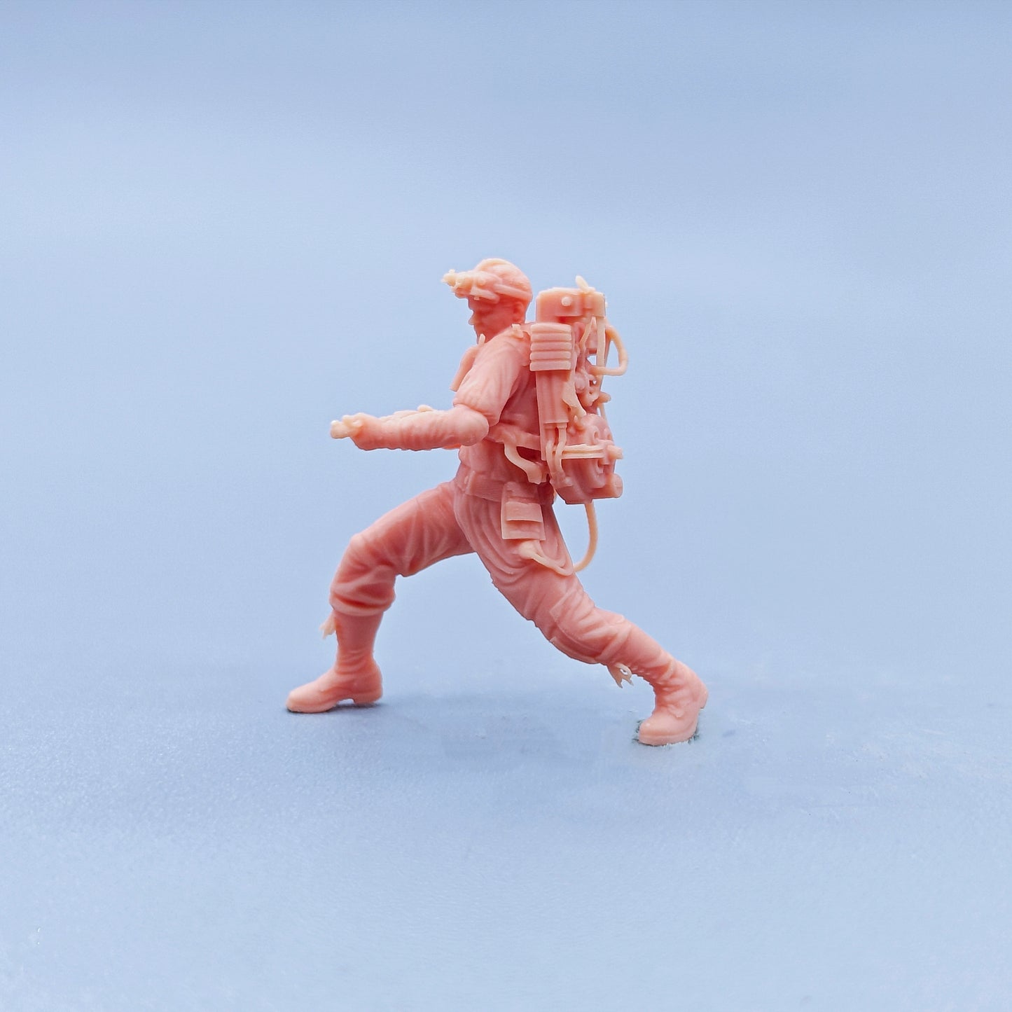 1/64 1/43 Figurines Scale Model Resin Ghost Catching Team Ray Uncolored Miniatures Diorama Hand-painted D006