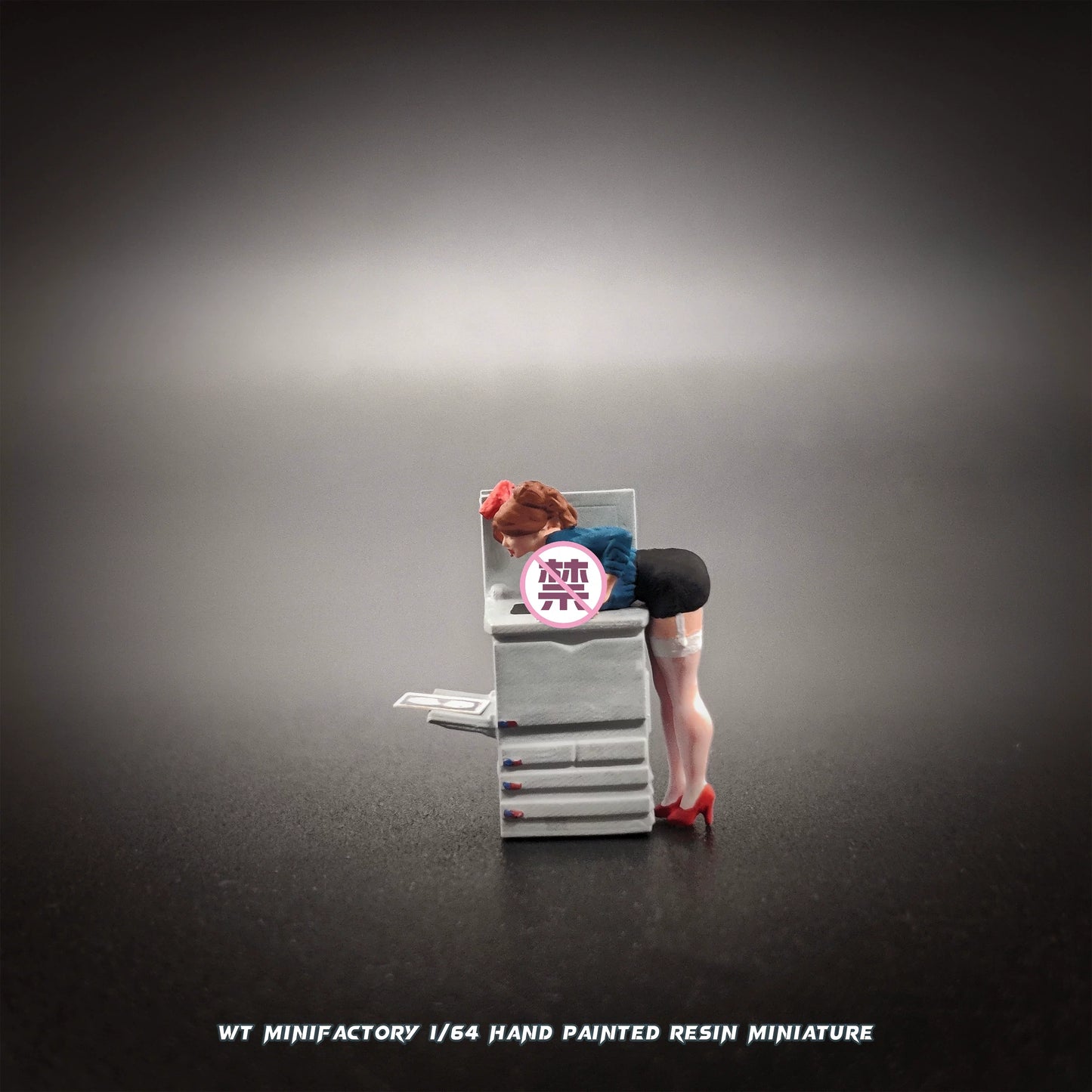 WT Minifactory 1/64 Scale Figurines Model Copy Girl Collection Miniature Hand-painted
