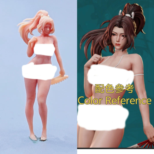 1/64 1/43 Figurines Scale Model Resin Boxing King Fire Dance Hidden Edition Uncolored Miniatures Diorama Hand-painted C513