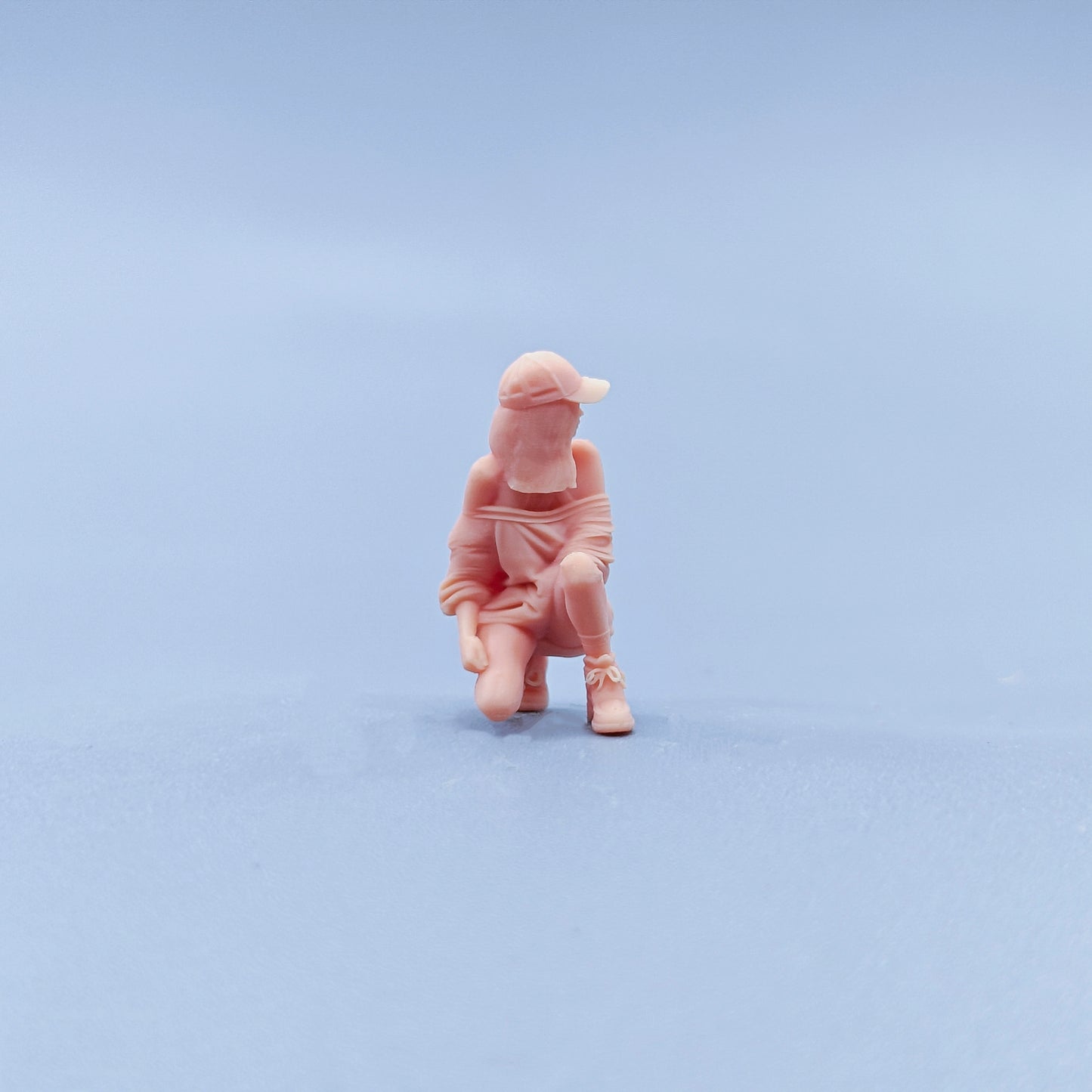 1/64 1/43 Figurines Scale Model Resin Bareback Loose Clothing Beauty Uncolored Miniatures Diorama Hand-painted D536