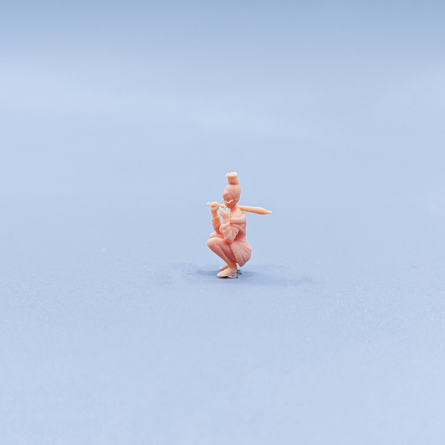 1/64 1/43 Figurines Scale Model Resin Ayase Hoshizo Squatting Posture Uncolored Miniatures Diorama Hand-painted C321