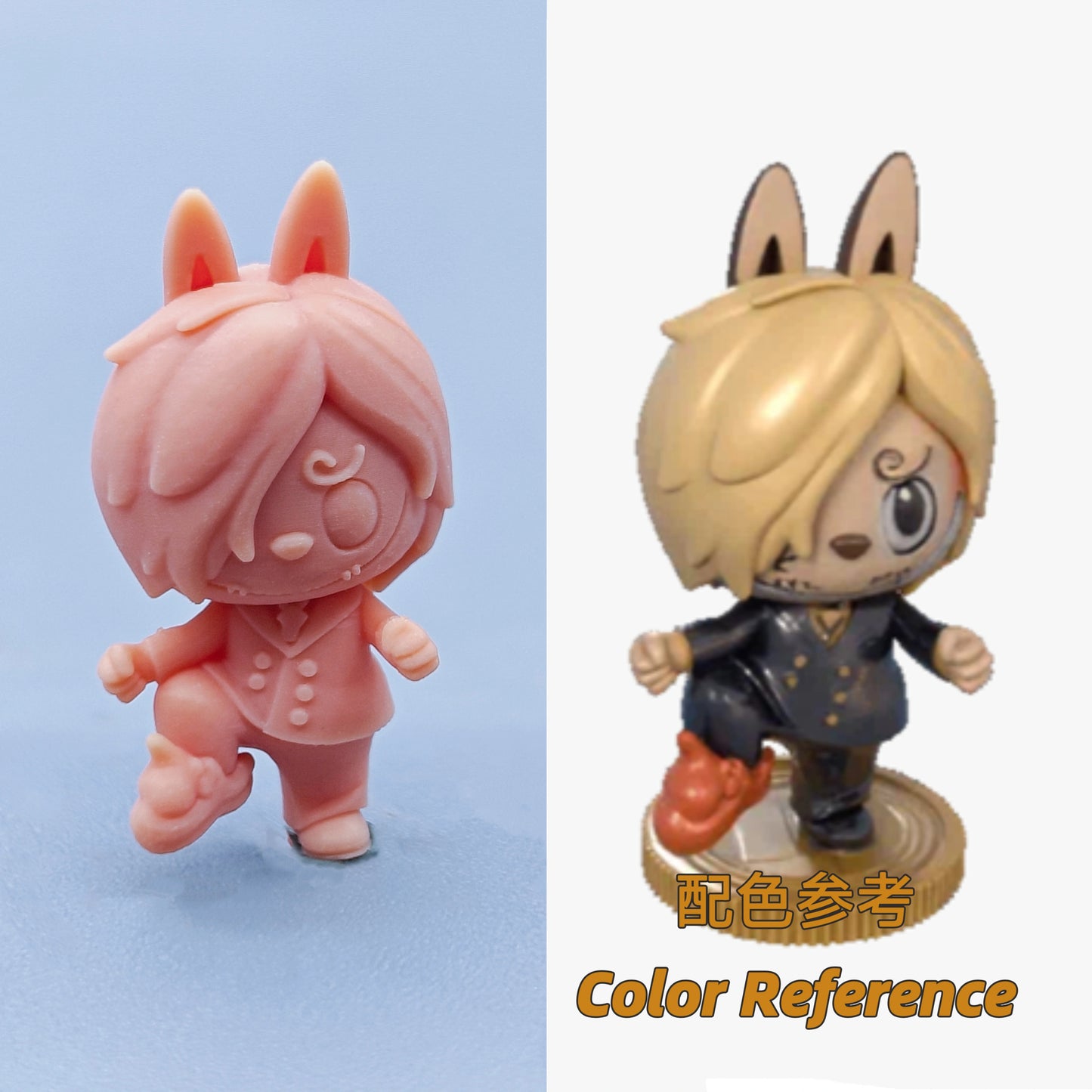 1/64 1/43 Figurines Scale Model Resin Sanji Bulala Uncolored Miniatures Diorama Hand-painted D207