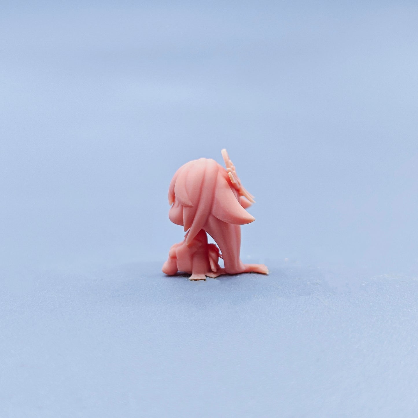 1/64 1/43 Figurines Scale Model Resin Q Version Yae Miko Uncolored Miniatures Diorama Hand-painted D701