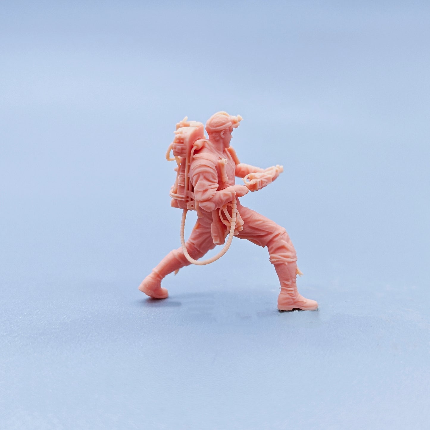 1/64 1/43 Figurines Scale Model Resin Ghost Catching Team Ray Uncolored Miniatures Diorama Hand-painted D006