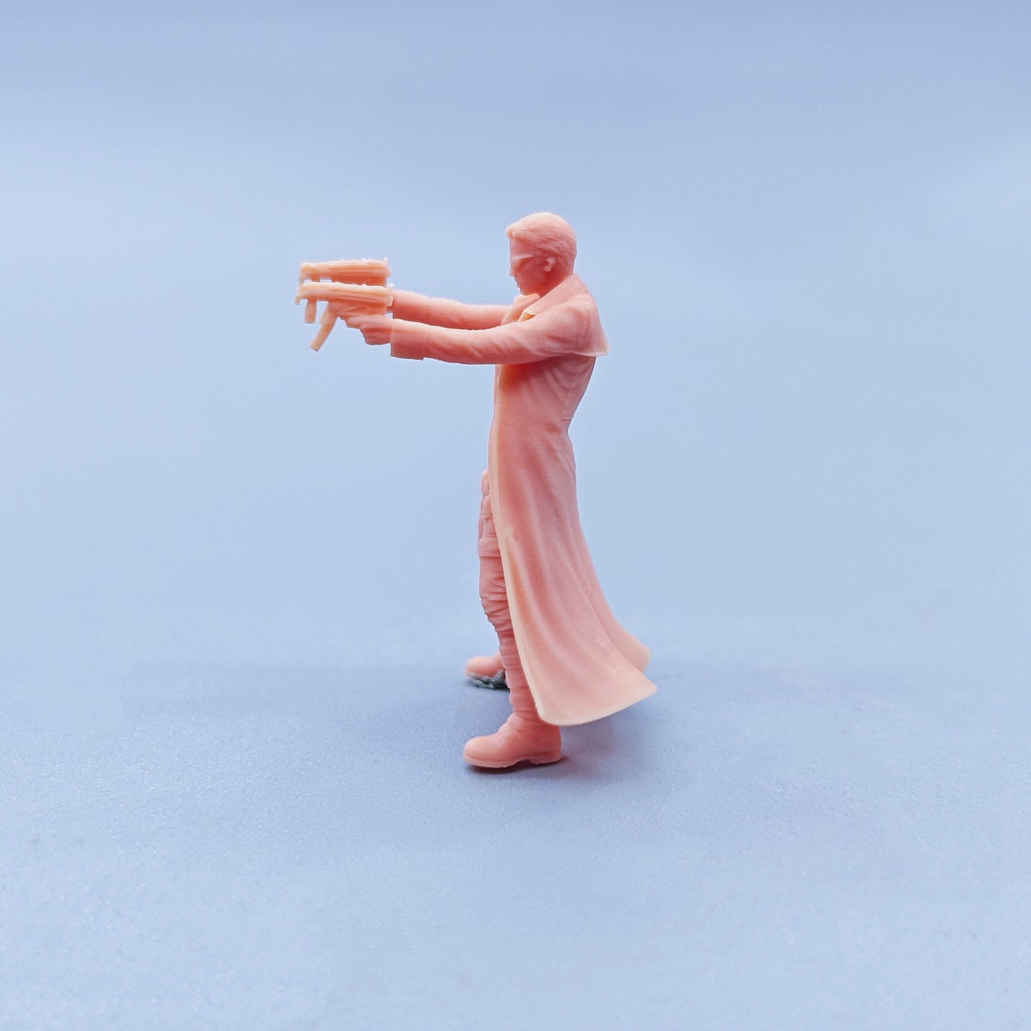1/64 1/43 Figurines Scale Model Resin Double Shot Killer Male Uncolored Miniatures Diorama Hand-painted D002
