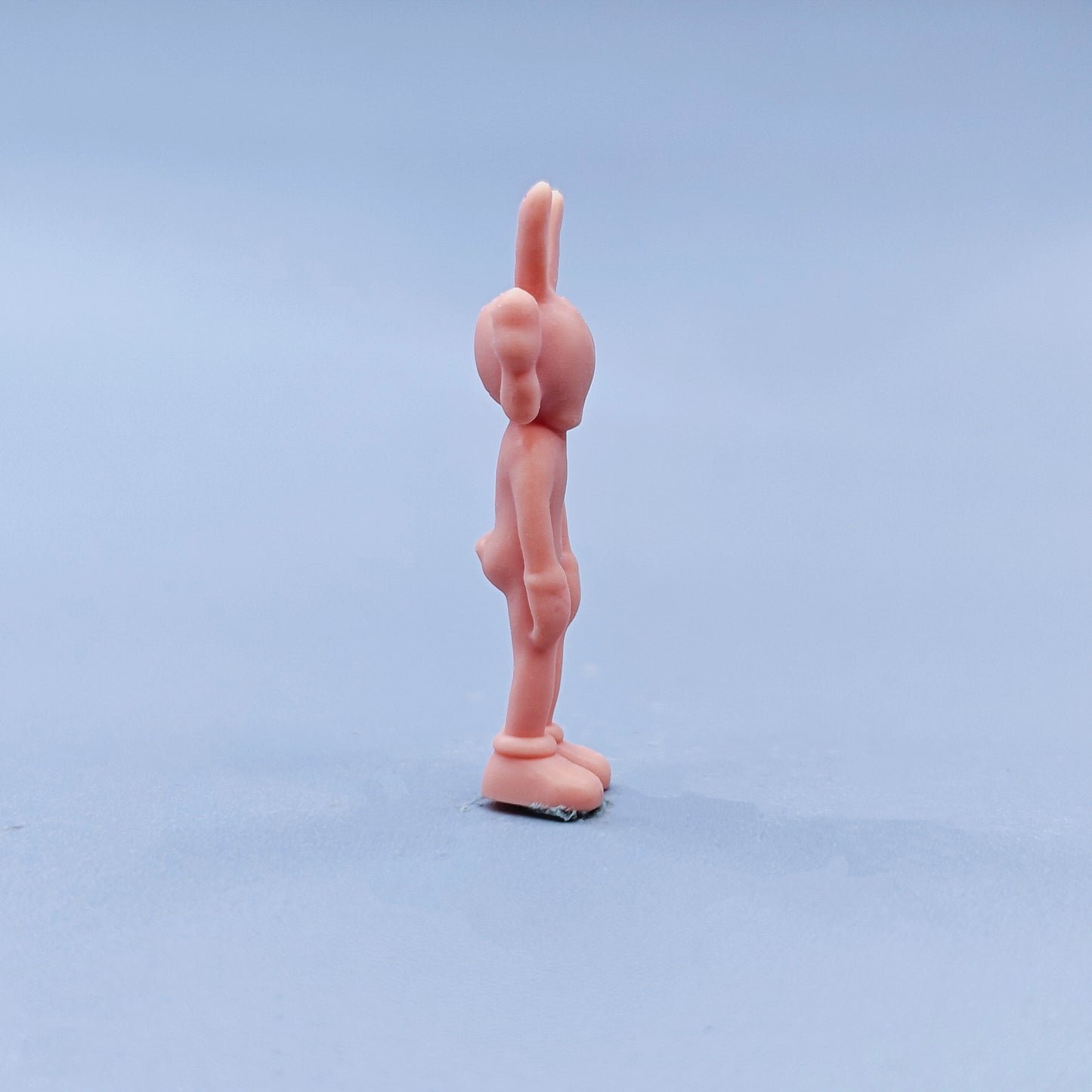 1/64 1/43 Figurines Scale Model Resin Faceless Rabbit Ear Doll Uncolored Miniatures Diorama Hand-painted C923