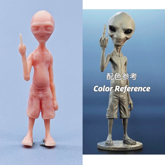 1/64 1/43 Figurines Scale Model Resin Alien Paul Uncolored Miniatures Diorama Hand-painted C528