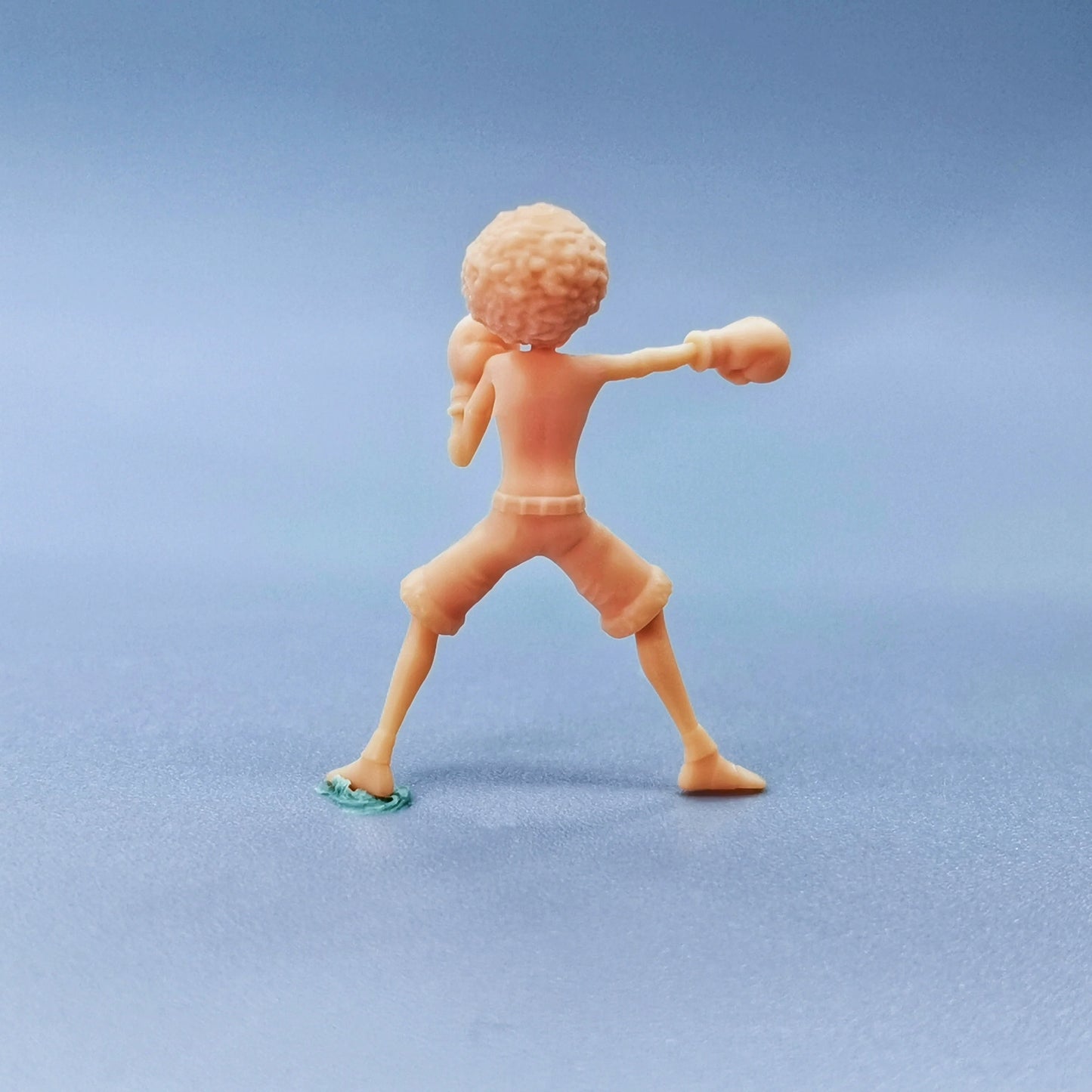 1/64 1/43 Figurines Scale Model Resin Luffy with Exploding Head Uncolored Miniatures Diorama Hand-painted C021