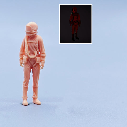 1/64 1/43 Figurines Scale Model Resin Disinfection Personnel Uncolored Miniatures Diorama Hand-painted C312