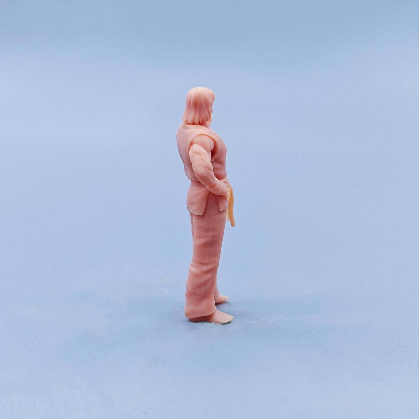 1/64 1/43 Figurines Scale Model Resin The Boxing Champion Ken Hands on His Waist Uncolored Miniatures Diorama Hand-painted D324