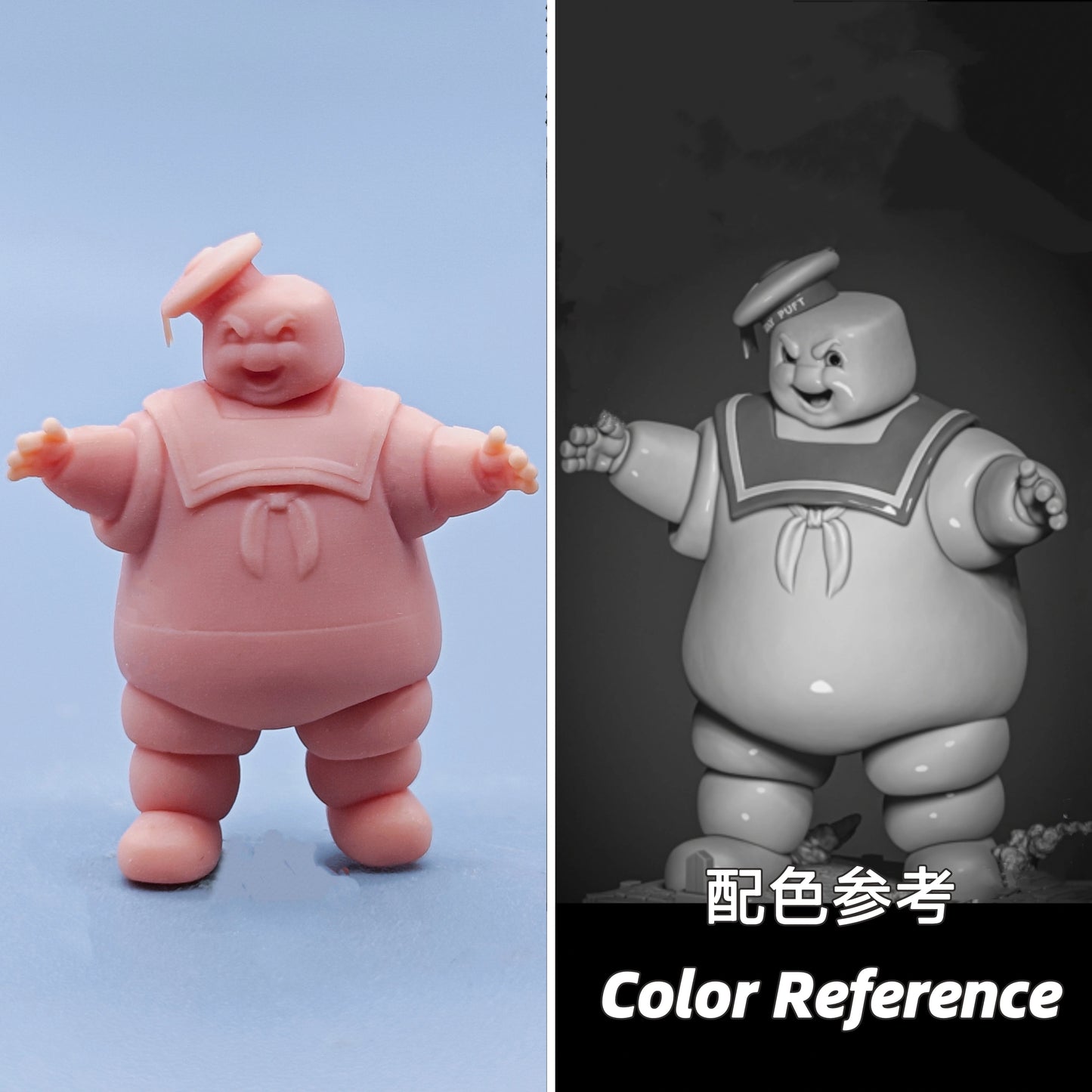 1/64 1/43 Figurines Scale Model Resin Ghost Catching Team Ghost Uncolored Miniatures Diorama Hand-painted D005