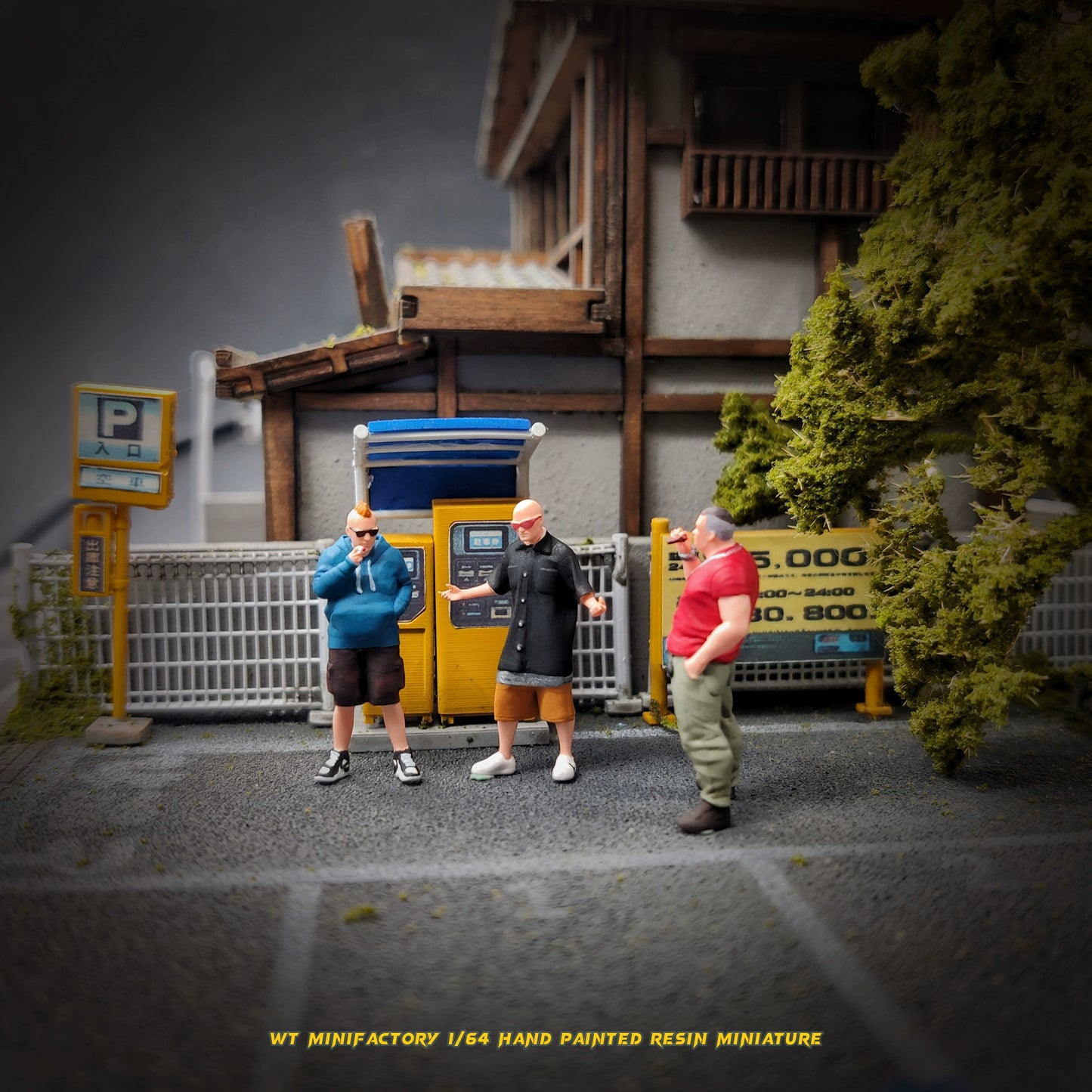 WT Minifactory 1/64 Scale Figurines Model Underground Brother Collection Miniature Hand-painted